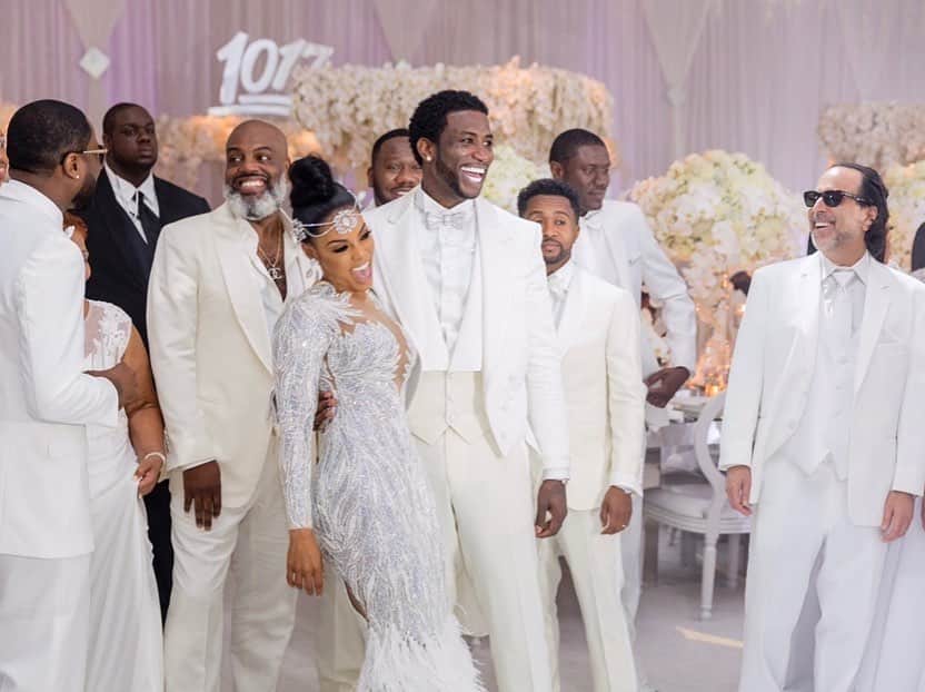 グッチ・メインのインスタグラム：「3 year wedding anniversary 10/17/17 best decision I ever made I got the best wife in the world @keyshiakaoir 🏹❤️#MrsDavis」