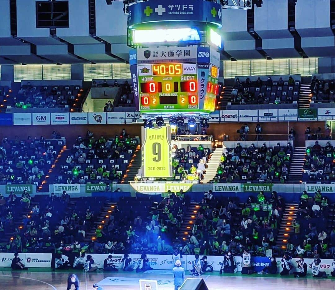 折茂武彦さんのインスタグラム写真 - (折茂武彦Instagram)「永久欠番 "9" 🏀  . . #レバンガ北海道 #永久欠番 #背番号9  #折茂武彦」10月17日 22時57分 - takehiko_orimo