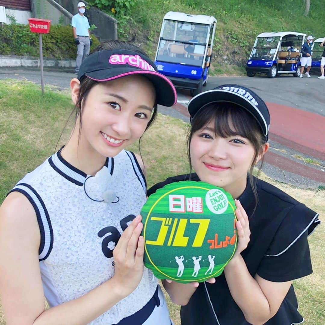 筒井萌子のインスタグラム：「*  テレビ東京📺 『日曜ゴルフっしょ！』 10月18日（日）11:00〜11:25 @葉山国際カンツリークラブ⛳️ 出演させていただきます𓂃 𓈒𓏸❁⃘  念願の地上波ゴルフ番組🏌️‍♀️✨ MCの岡田さん・藤森さん・鈴蘭ちゃんに もてなして頂いて楽しい時間でした◡̈⋆  ミラクル起こすかも？！お楽しみに😊  見れない地域もあると思いますが OA後にTVer・テレ東アプリで無料で見る事ができます🐥  ‎⑅∙˚┈┈┈┈┈┈┈┈┈┈┈┈˚∙⑅ wear⇒ @archivio.official_online  ⑅∙˚┈┈┈┈┈┈┈┈┈┈┈┈˚∙⑅ ・ #葉山国際 #葉山国際カンツリークラブ #岡田圭右 さん #藤森慎吾 さん #山内鈴蘭 さん #日曜ゴルフっしょ　 #筒井萌子 #女優 #actress #モデル #model #岡山  #shooting #instagood #instalike #撮影 #followme #instalike #ゴルフ #ゴルフ女子 #ゴルフコーデ #골프 #좋아요반사 #좋아요그램 #좋아요환영 #데일리그램 #패션 #오오티디 #카페  #アルチビオ #archivio」