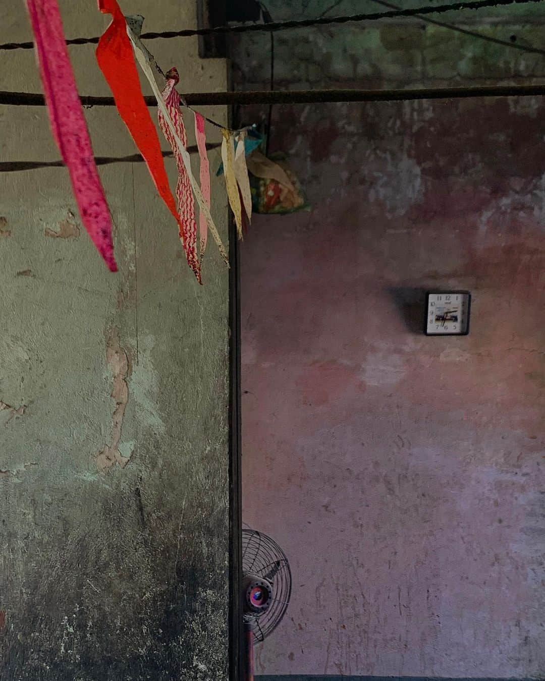 ジョン・スタンメイヤーさんのインスタグラム写真 - (ジョン・スタンメイヤーInstagram)「Things I was curious for, hanging around India… A very red bicycle belonging to Gurneel Kaur’s grand daughter, in her very red courtyard in Mari Mustafa, Punjab… met a shy room fan with a most purplish color, hiding inside a chai shop of my favorite colors in Chandauli, Uttar Pradesh, moving air to no one around the corner… and a very purple bicycle defying gravity at Kanthi’s home in Aswar Village near Bhind, Madhya Pradesh. All #nothingspecial, I just enjoy how they feel together. ⠀⠀⠀⠀⠀⠀⠀ India’s Daunting Challenge: There’s Water Everywhere, And Nowhere - Chapter 8 of the @outofedenwalk, my latest story in the August 2020 of @natgeo magazine. ⠀⠀⠀⠀⠀⠀⠀ #triptych #bicycles #fan #homes #nothingspecial #MariMustafa #punjab #chandauli #UttarPradesh #aswar #MadhyaPradesh #peace #love #india @natgeo @outofedenwalk #walkingindia #edenwalk」10月18日 11時33分 - johnstanmeyer