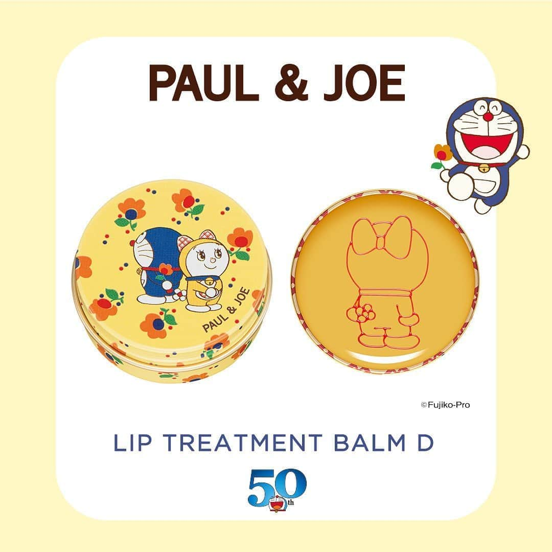 PAUL & JOE BEAUTEさんのインスタグラム写真 - (PAUL & JOE BEAUTEInstagram)「PAUL & JOE 2020 CHRISTMAS COLLECTION  ＼今日から予約開始！／  PAUL & JOE 2020 CHRISTMAS COLLECTION  ■メイクアップ コレクション 2020 　7,150円（税込） ■リップスティック D   全3種　各4,400円（税込） ■リップ トリートメント バーム D   002 〈メロンパンの香り〉  1,980円（税込）  〈店頭とオンラインショップで 本日予約開始・11月1日（日）限定発売〉 ※店舗により販売方法が異なる場合がございます。詳しくは、店舗までお問合せの上、ご予約・ご購入くださいませ。 #PaulandJoe #paulandjoebeaute #ポールアンドジョー#new #limited　＃holiday #holidaycollection #christmas #christmascollection #Doraemon #beautiful #beauty #instagood #instabeauty #foundation#ドラえもん #ドラミ#コフレ#クリスマスコフレ #美容 #美肌 #ツヤ肌 #透明感 #コスメ垢 #デパコス#下地#モイプラ#うるおい」10月18日 10時08分 - paulandjoe_beaute