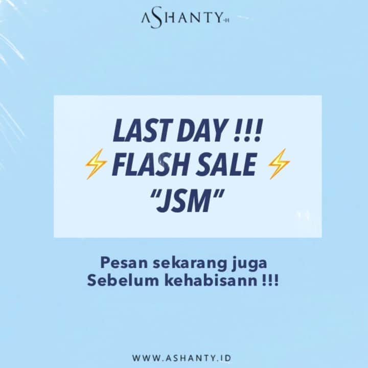 ASHANTY BEAUTY CREAM OFFICIALのインスタグラム：「⚡️ SPECIAL FLASH SALE JSM ⚡️  LAST DAY!!! SPECIAL FLASH SALE JSM (Jumat - Sabtu - Minggu) dapatkan Ashanty Beauty Cream (Pilih salah satu series Angi Aging, Acne atau Whitening) + Exclusive Eyeliner Pencil by Ashanty Hanya Rp 575.000,- dan sudah GRATIS LIPMATTE ASHANTY (Pilih salah satu shade Intimate, Sexy, Pure) SUPERRR DUPERRRRRR HEMAAAATTTTT !!!   Janga sampai kelewatan promo FLASH SALE JSM kali ini, pesan sekarang juga karena stocknya sangat terbatassss 😍😍  _____________________________ Informasi dan pemesanan  Ashanty Beauty Cream Chat Via WA : WA: 081287388885 WA: 085781140354 WA: 087778489900 WA: 081293823950 ⚡️ Fast Respons Click Link On Bio Instagram @ashantyid ❣️ ______________________________ #ashantybeautycream #creamashanty #skincareashanty #skincare #skincareartis #skincarelokal #creamwajah #creamperawatanwajah #obatjerawat #jerawat #kosmetik #krimwajah #creamwajah #whiteningcream #ashantyid #ashanty」