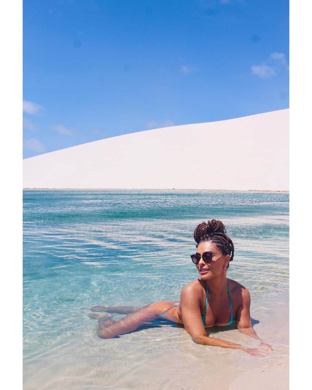 ジュリアナ・パエスのインスタグラム：「#lencoismaranhenses nunca vou esquecer!!!!!! Parece outro planeta!!!! #dudusbirthday」