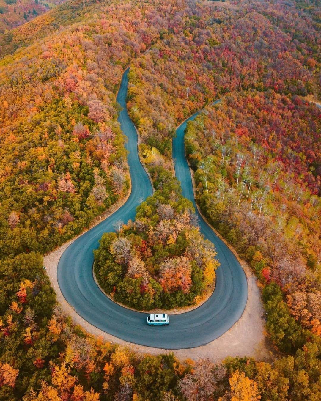 Travel + Leisureさんのインスタグラム写真 - (Travel + LeisureInstagram)「📍 Utah... Picture this: Leaf-peeping galore, autumnal flavors at local restaurants, and towns you’ve never been to before painted brilliantly gold, red, and yellow. Sounds like the perfect October vacation to us! Head to the link in bio for fall foliage destinations that aren't on your radar, but should be. #tlpicks courtesy of @tylerwayneglass」10月18日 3時20分 - travelandleisure