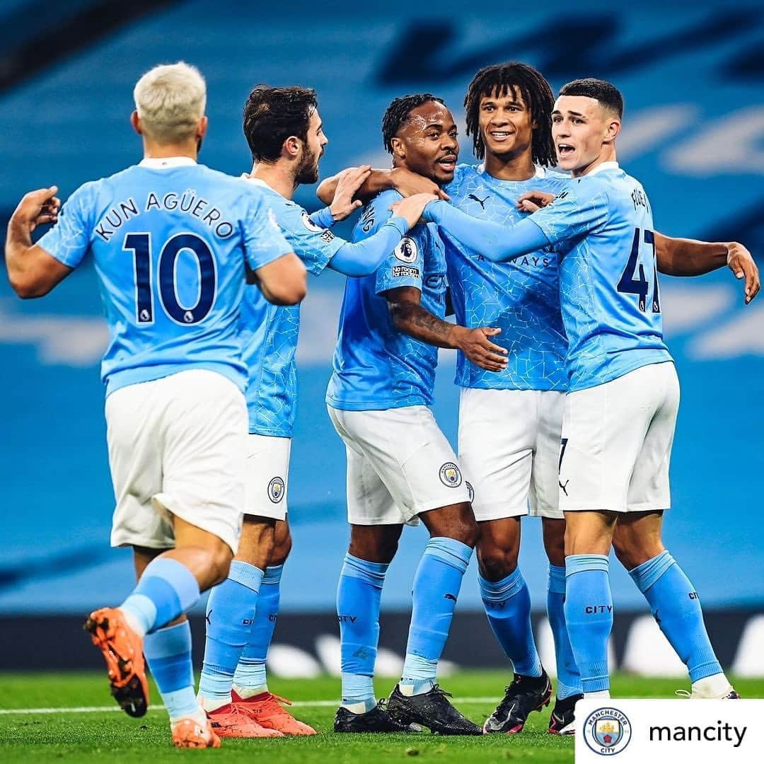 プレミアリーグさんのインスタグラム写真 - (プレミアリーグInstagram)「Raheem Sterling’s goal wins it for @mancity⁣ ⁣ Repost• @mancity Deadlock broken! 🔓🔥 #mancity」10月18日 3時37分 - premierleague