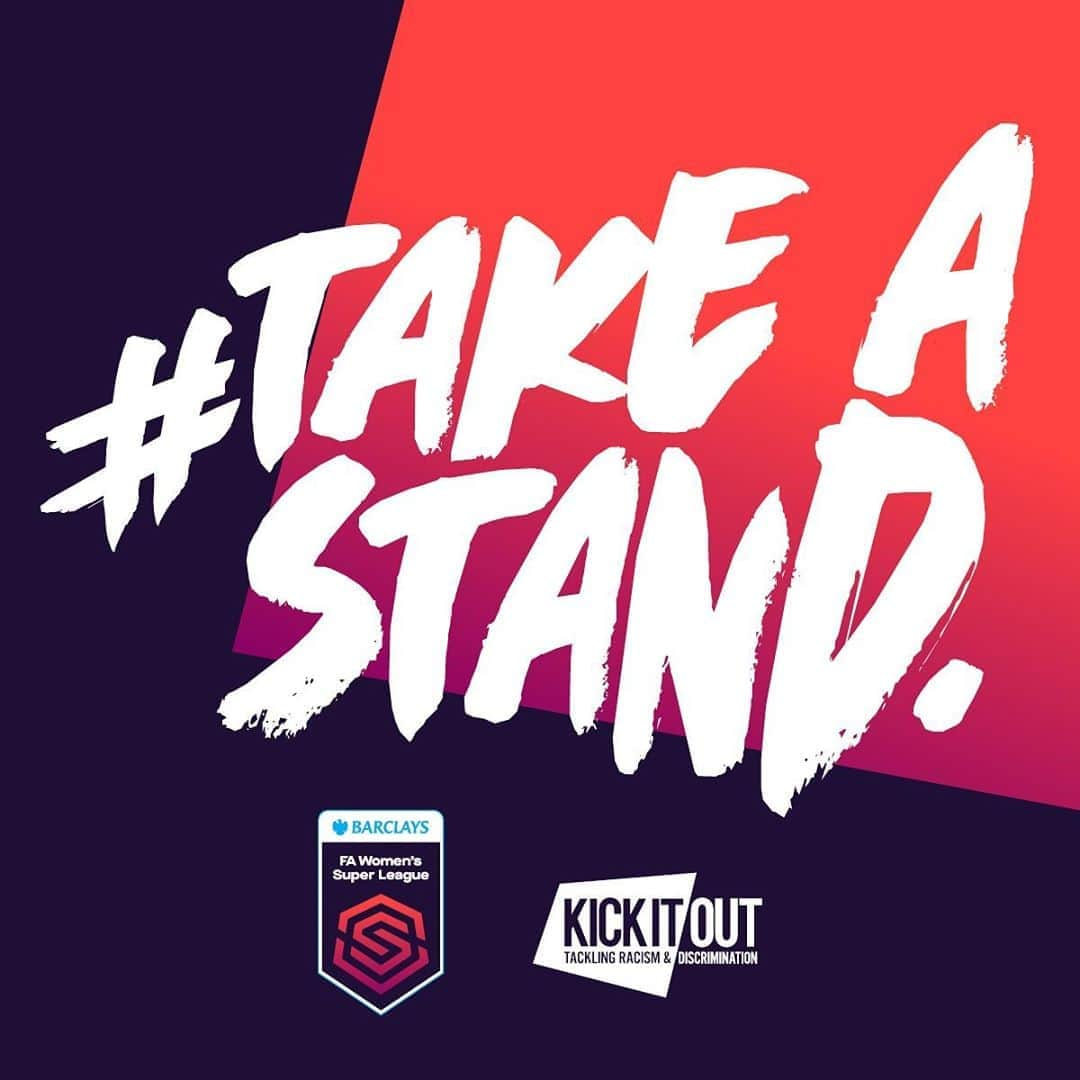 Arsenal Ladiesさんのインスタグラム写真 - (Arsenal LadiesInstagram)「Stand up. Speak out. This weekend. Every weekend. It's time to #TakeAStand against discrimination ❤️」10月18日 3時49分 - arsenalwfc