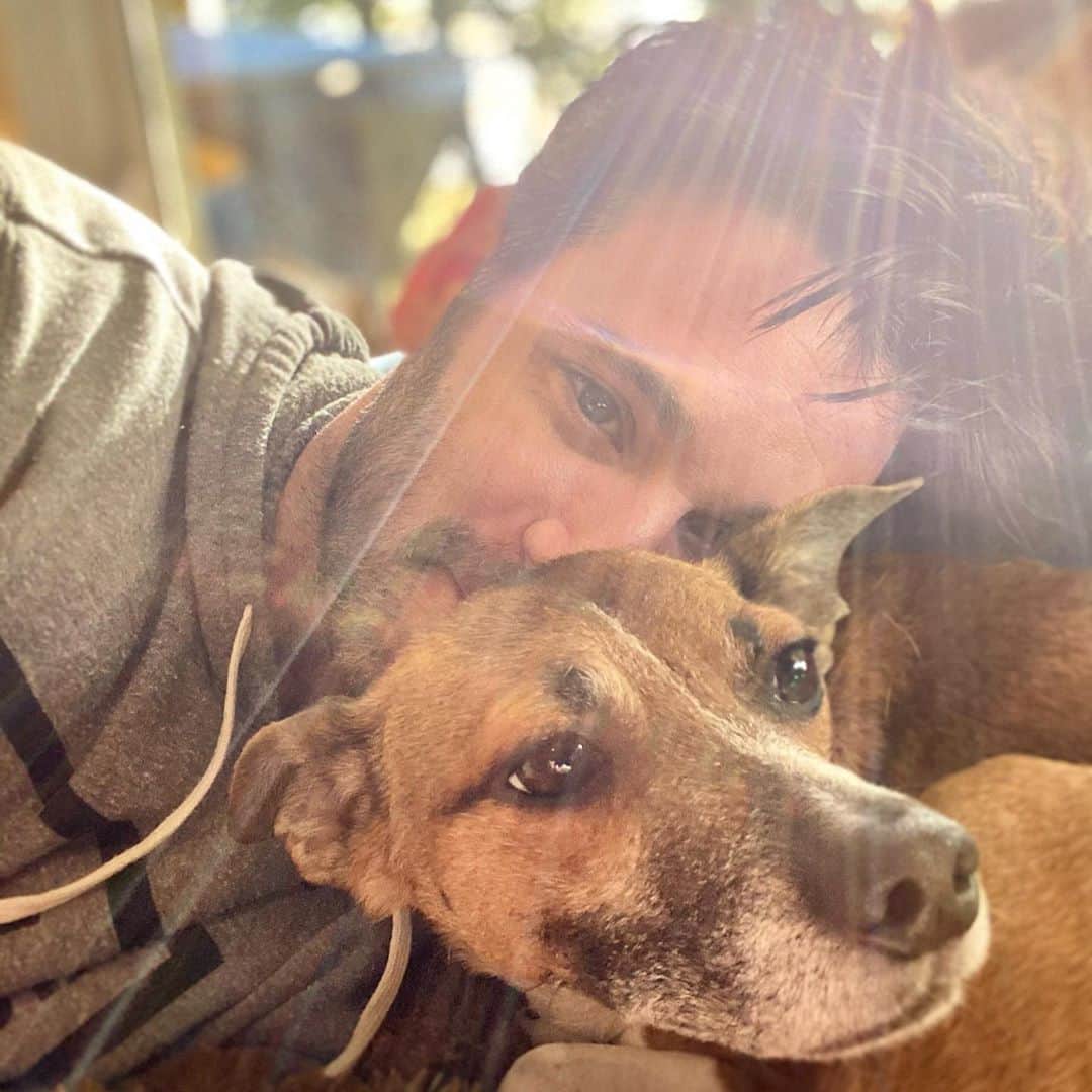 コリン・ドネルのインスタグラム：「Saturday Snugs」