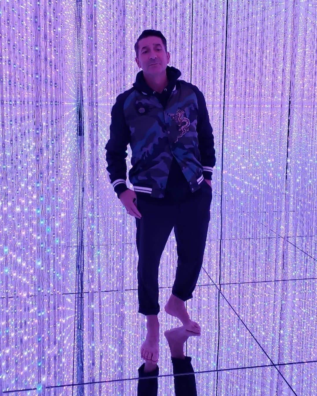 パンツェッタ・ジローラモのインスタグラム：「#beautiful #tokyolab #emotion #perfumes #feeling #sixnine senses #toyosu #love #lights #colors #fantasy #fantasyland #チームラボプラネッツ #teamlabplanets #豊洲  @teamlab.planets」
