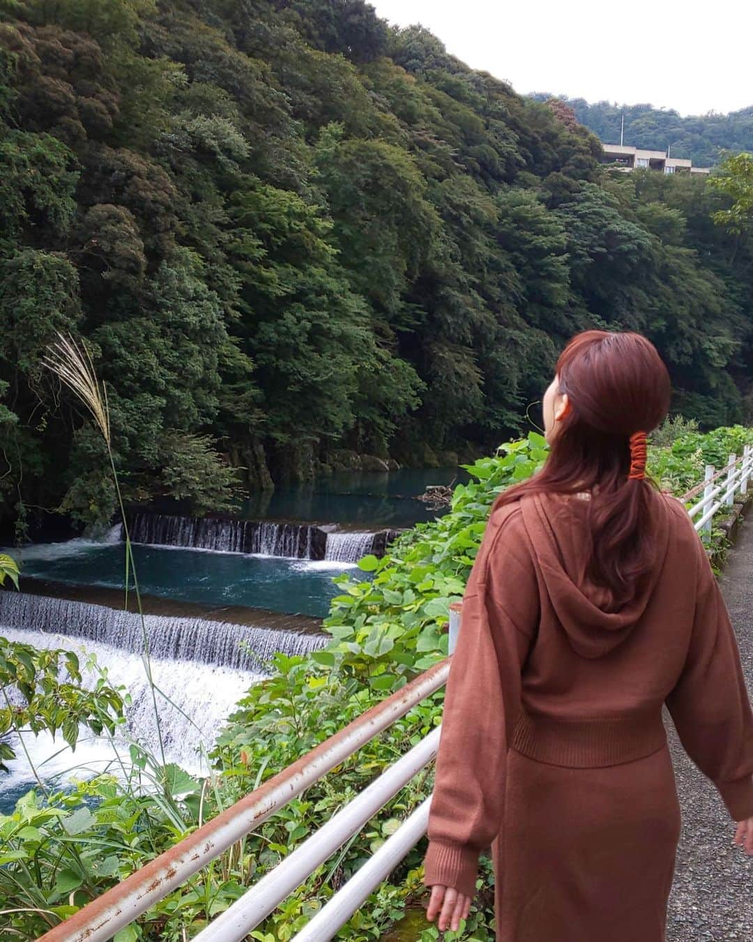 新井恵理那さんのインスタグラム写真 - (新井恵理那Instagram)「旅館からレストランになった【直吉】さんの湯葉丼で芯からあたたまりながら、川のせせらぎに癒されました…♪( ´∀｀) #じょんのび日本遺産 #箱根 #旅行 #直吉 #新井恵理那 #centforce」10月18日 6時50分 - elina_arai