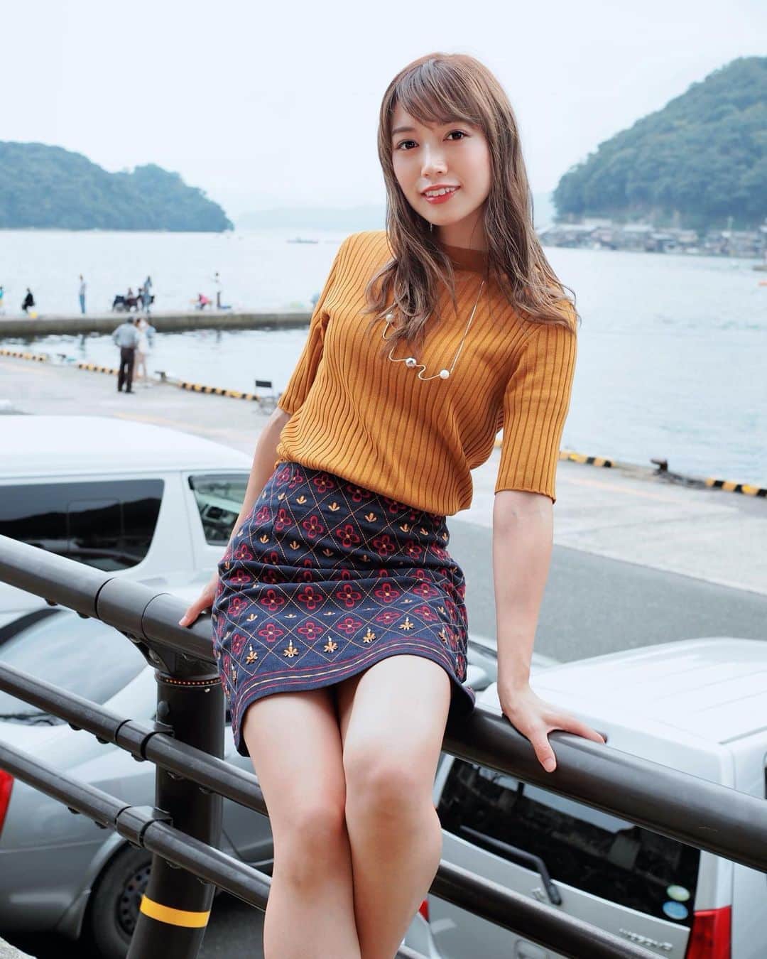 ポートレート　ミニスカート 