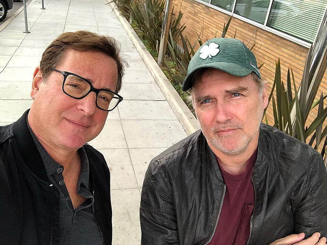 ボブ・サゲットのインスタグラム：「Happy Birthday dear hilarious brilliant Norm. Here’s to celebrating your birth and to the smoke clearing and us getting started on “Dirty Work 2.”  Love, Bob  @therealnormmacdonald !!!!」