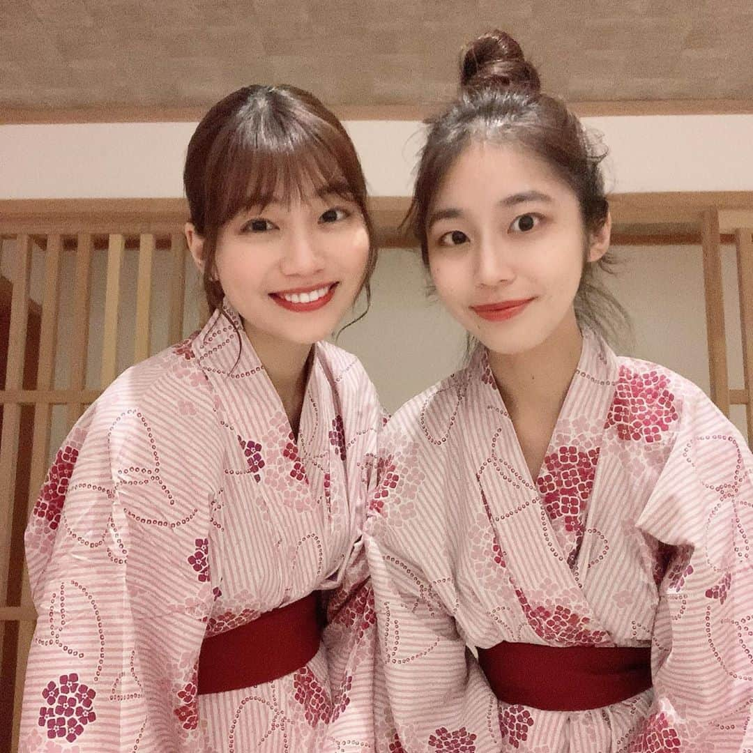 村上奈菜のインスタグラム：「去年から始まった姉妹旅 ゆったりできました☺︎♨️ . #sisters #姉妹」