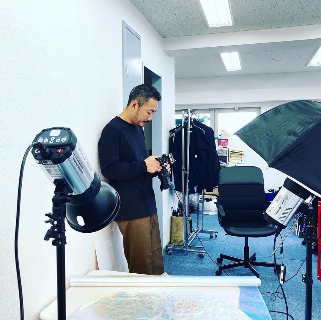宇田川大輔さんのインスタグラム写真 - (宇田川大輔Instagram)「本日の職場。#photooftheday  #stillshooting  #ブツ撮り　#奥渋撮影」10月18日 12時23分 - udagawadaisuke
