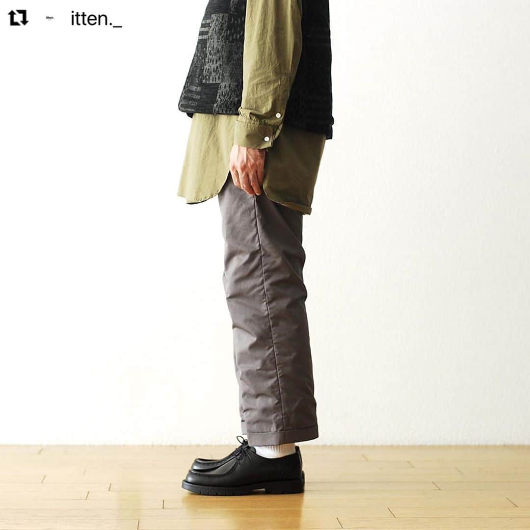 wonder_mountain_irieさんのインスタグラム写真 - (wonder_mountain_irieInstagram)「#Repost @itten._ with @make_repost ・・・ "itten 16 Old Style Trousers - with a liner -" ¥30,800- *unisex _ 〈online store / @digital_mountain 〉 https://www.digital-mountain.net/shopdetail/000000012548/ _ @wonder_mountain_irie @hacbywondermountain _ #itten. #TDbyitten. #digitalmountain #wondermountain #hacbywondermountain _」10月18日 12時34分 - wonder_mountain_