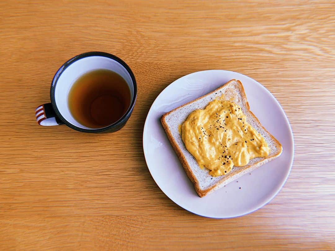 加納有沙さんのインスタグラム写真 - (加納有沙Instagram)「かぼちゃをコンソメでのばしてクリームチーズと混ぜた、甘くないペースト🎃  スープを飲んでいるような味。」10月18日 13時10分 - alissakano