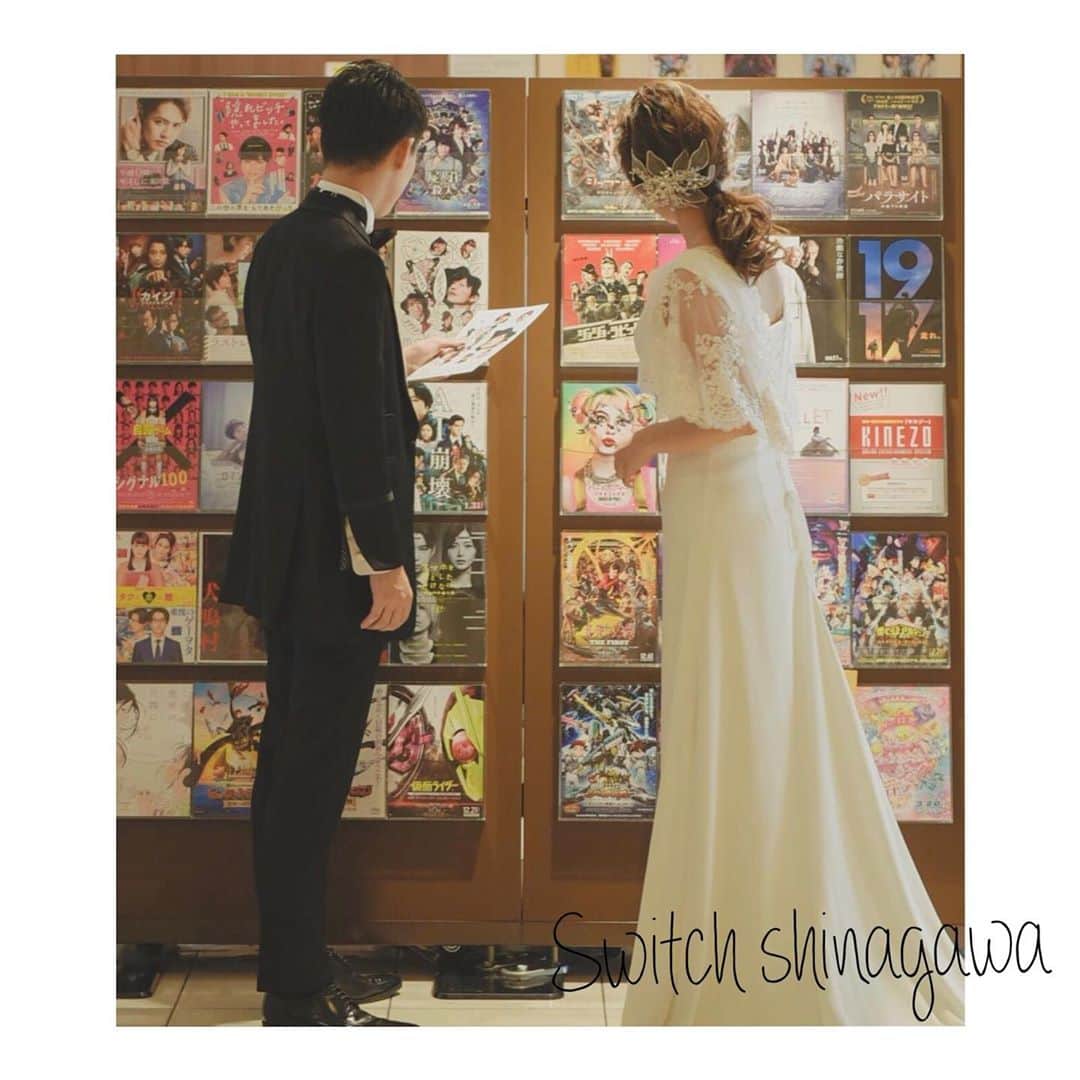 のインスタグラム：「全国のSWITCH店舗をご紹介✨ 【SWITCH品川】＠switch.shinagawa . SWITCH品川に映画館で撮影できる新プランが登場！ 映画好きなお2人にぴったり。是非ご相談下さい . 品川プリンスホテル内にあるSWITCH品川で上品で大人リュクスなフォトを体験しませんか？ . @switch.shinagawa  をフォロー👍🏻 来店見学予約や空き状況、その他お問い合わせは 下記までお問い合わせください！ . ＊SWITCH品川＊ TEL：03-6694-6275﻿ Mail：photo@switchshinagawa.com﻿ 営業時間　10:00〜19:00（水 、木　定休）﻿ ﻿ ＊＊＊＊＊＊＊＊＊＊＊＊＊＊＊＊＊＊＊﻿  . 品川 @switch.shinagawa﻿ 表参道 @switch.omotesando ﻿ 大阪 @switch.umeda ﻿ 札幌 @switch.sapporo ﻿ 鹿児島 @switch.kagoshima﻿」
