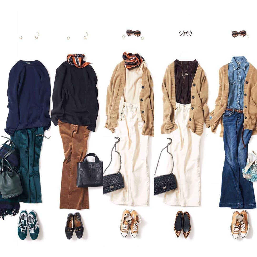 のインスタグラム：「. 【K.K closet 10/9〜10/15までのコーディネートランキング】 . 1）2020-10-07/ サイズ感で着る、甘さ 2）2020-10-09/ リッチさと、バランスと・ 3）2020-10-12/ ナチュラルリッチを、秋モードで・ 4）2020-10-14/ "レトロさ"を楽しむ！ 5）2020-10-13/  ザ・アメリカントラッド . 今週もどんなコーディネートが登場するかお楽しみに♪ ・ #kkcloset #kkshop #菊池京子 #kyokokikuchi #コーディネート #コーデ #coordinate #code #ranking #ootd #outfit #kotd #カジュアル #style #fashion #ファッション #wear #happy #follow #italy #simple #denim #コーデュロイシャツ」