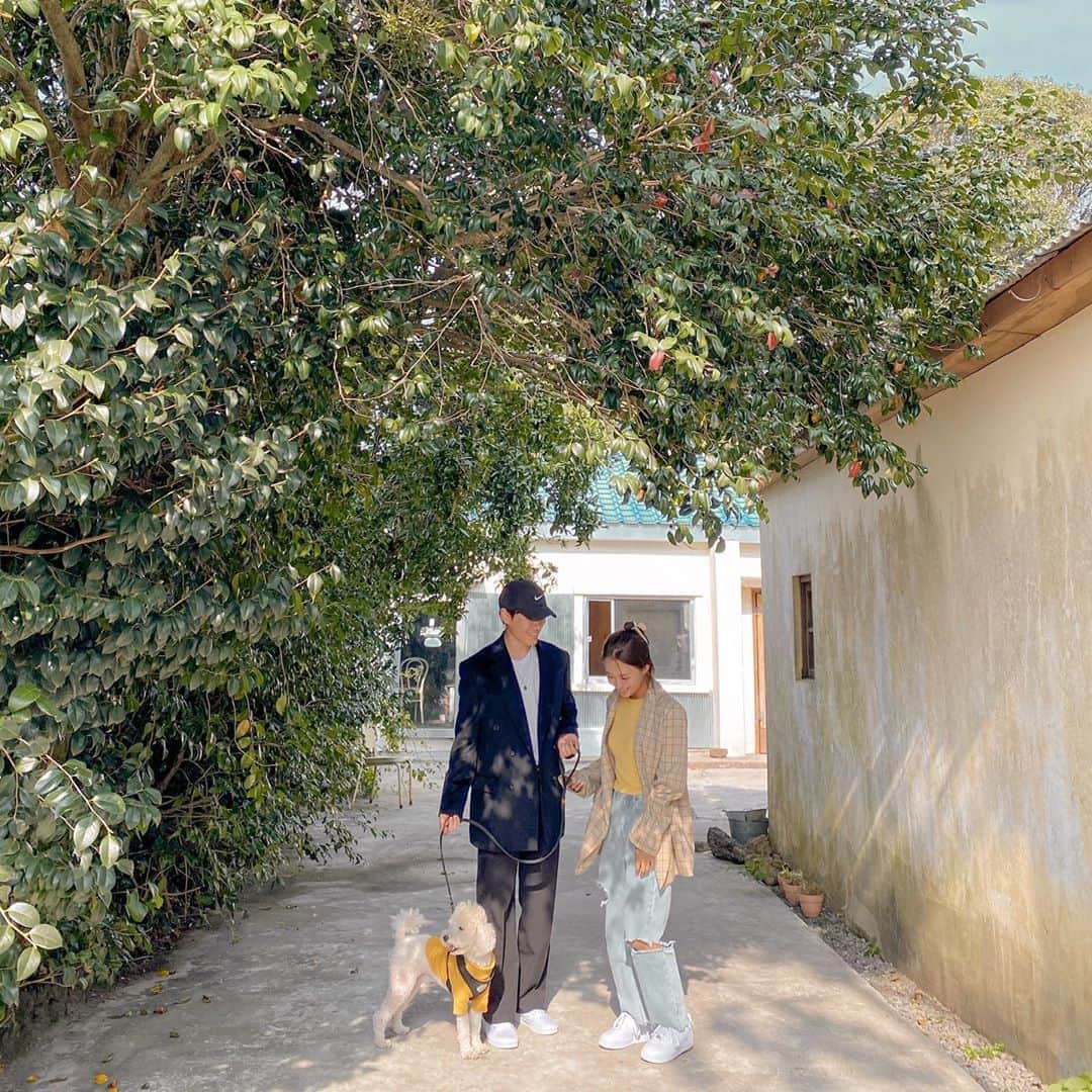 キム・ダヘのインスタグラム：「그 유명한 #풀베개 🧚🏻‍♂️」
