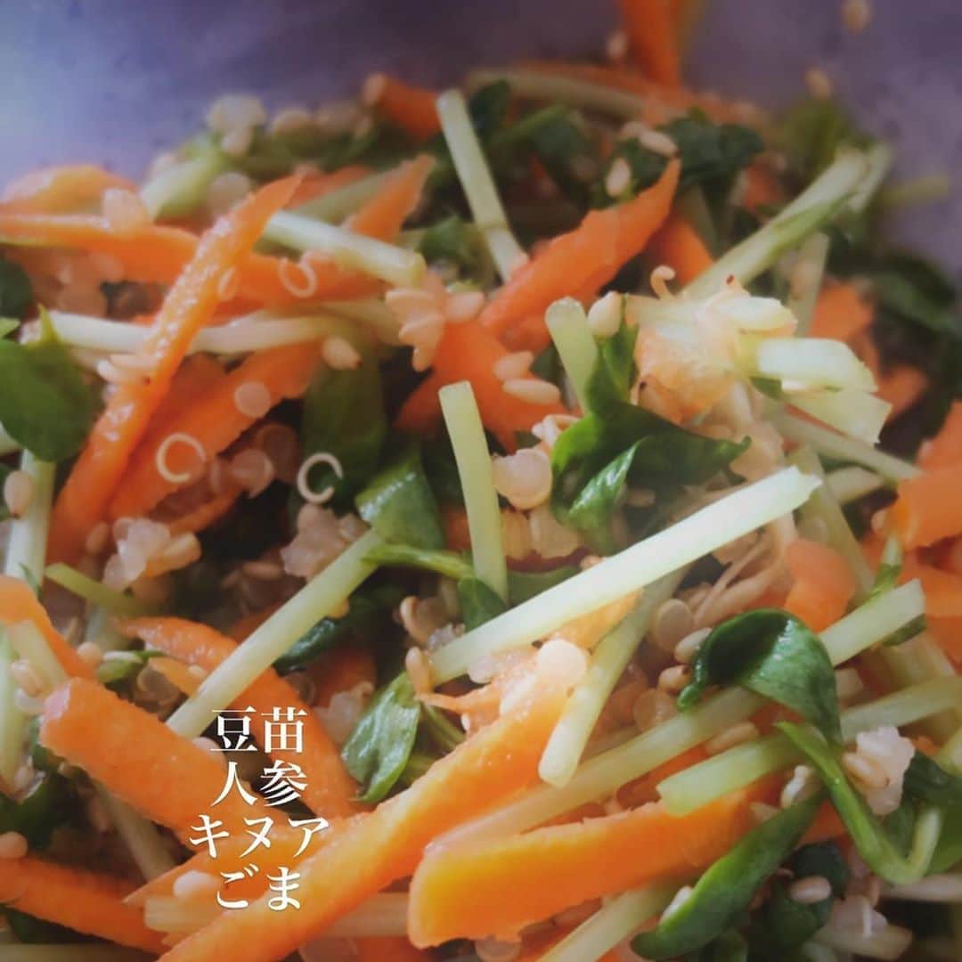 なーみさんのインスタグラム写真 - (なーみInstagram)「🌱 プラントベースごはん🍚 。 作り出すと楽しいもんね👩🏽‍🍳 #テンペ　が最近お気に入り🥰 ぎゅっとした納豆みたいなやつで 味絡みもよく扱いやすい👍 他にも　#大豆ミート　や水切り豆腐など つまみ🍺になるもん作る天才か😇 。 ハイライトにも残してあるから雰囲気だけ参考に♡ レシピは適当すぎて無いよ👐🏾 。 。 #ヴィーガン#ヴィーガンレシピ #菜食#ベジタリアン#プラントベース#おうちごはん#ナミごはん」10月18日 17時39分 - nnnamiiii