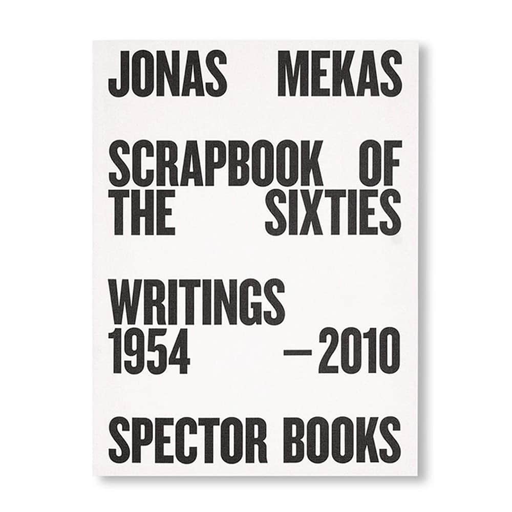 Sisterさんのインスタグラム写真 - (SisterInstagram)「SCRAPBOOK OF THE SIXITES - Writings 1958-2010 by Jonas Mekas ¥4,600(+tax)  リトアニアに生まれのちにアメリカへ亡命した映像作家、詩人、活動家のジョナス・メカス（Jonas Mekas）の作品集。アンディー・ウォーホル（Andy Warhol）、スーザン・ソンタグ（Susan Sontag）、ジョン・レノン（John Lennon）＆オノ・ヨーコ（Yoko Ono）…作者は非常に多くのニューヨーク在住のアーティストと通じていた。リトアニアに生まれた作者は1949年にドイツ経由でブルックリンに渡り、そこで初めて実験映画を撮り始めた。作者は日々観察したものを記録し、一種の映像日記の形式を作り上げた。そうしてニューヨークのアートシーンのバロメーター、さらにアメリカのアヴァンギャルドシネマのパイオニアとして評価されるようになる。1958年からは『ヴィレッジ・ヴォイス』紙で伝説的な週刊コラム『ムービージャーナル』の連載を始め、映画の世界に縛られることなく幅広いテーマについて書いた。作者はアーティストへのインタビューも数えきれないほど行っており、本書によってそのうちのいくつかが初めて出版されることとなる。作者は思慮深い日記作成者であり、類まれな時代の記録者であり、当時から50年以上にも渡って続いてきた一つの現象でもあることが、文章からよくわかる。未発表のものを含めて多数のテキストが収録されている。  We can ship worldwide. Please feel free to contact to us our e-mail. info@sister-tokyo.com  #jonasmekas #artbook #photobook #twelvebooks #sister_tokyo #spectorbooks」10月18日 18時16分 - sister_tokyo