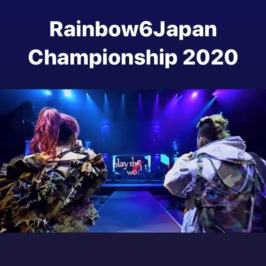 LiSAさんのインスタグラム写真 - (LiSAInstagram)「THANXX! Rainbow6 Japan Championship 2020」10月18日 18時24分 - xlisa_olivex