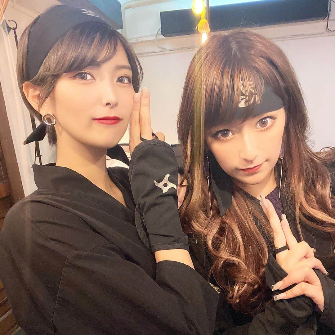 ききまるさんのインスタグラム写真 - (ききまるInstagram)「NINJA⚔️💣 . 今日は　@shipi0520  と 浅草で忍者修行に！！ . #asakusa  . ⚔️手裏剣 ⚔️吹き矢 ⚔️剣術 . やったよーー！！！ . しぴたんノリノリでめっちゃ面白かったwwwwwwwww . . 【NINJA cafe bar】 📍 東京都台東区西浅草3-27-14 トーア浅草マンション 1F . . #忍者　#忍者カフェ #忍者体験　#忍者修行　#浅草　#浅草観光　#浅草カフェ #浅草デート #asakusatokyo #asakusatemple #ninja #samurai #japan_of_insta #japanese #japanesegirl #japaneseculture #japanesestyle #japan🇯🇵」10月18日 18時51分 - kikigram_97