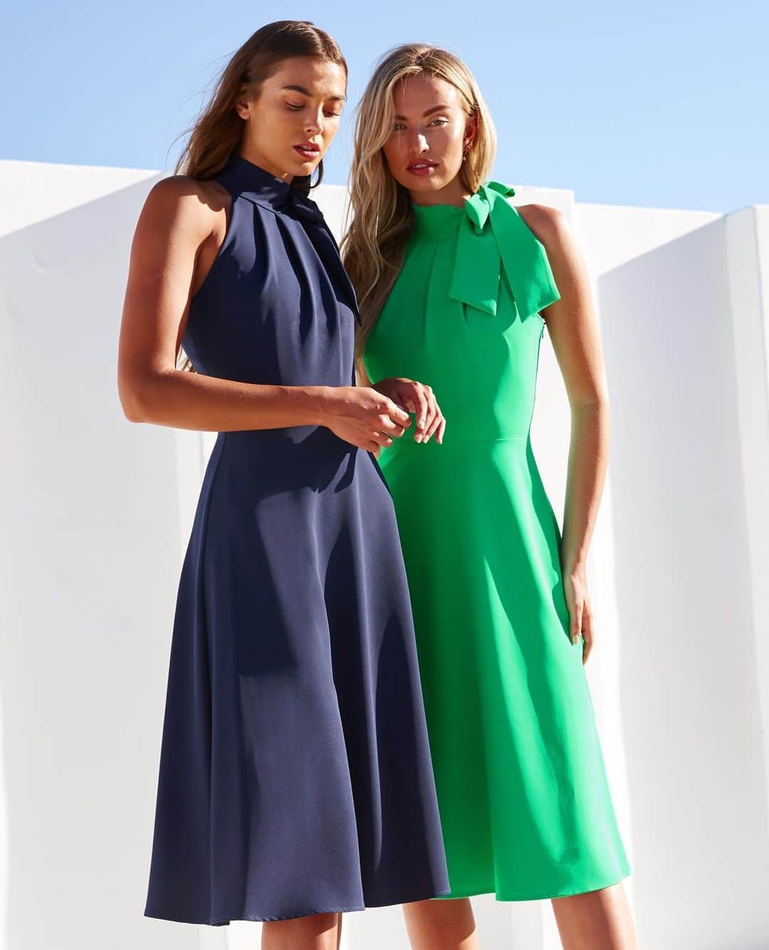 のインスタグラム：「// Dress Spotlight: Audrey Dress // Our Audrey Dress is one of our besting selling pieces and it might just be because of its timeless look and feel. Head over to our story to learn more about this staple piece ✨// #blackhalo」