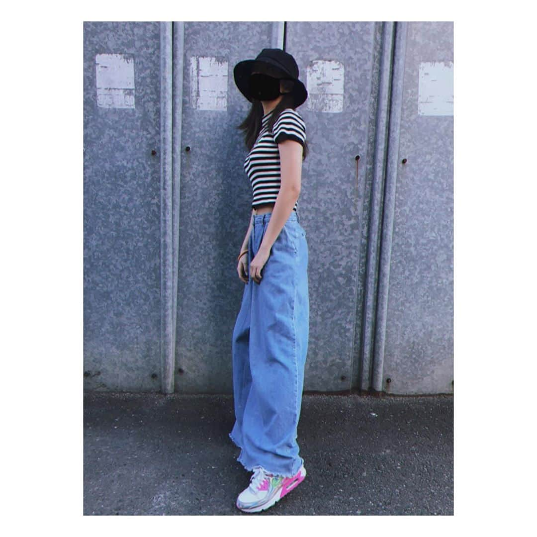 林愛夏さんのインスタグラム写真 - (林愛夏Instagram)「少ーし前の私服👟♡ ﻿ #もう半袖着れないなぁ﻿ #夏服が1番好きなのになぁ﻿ ﻿」10月18日 21時20分 - baby_manatsu