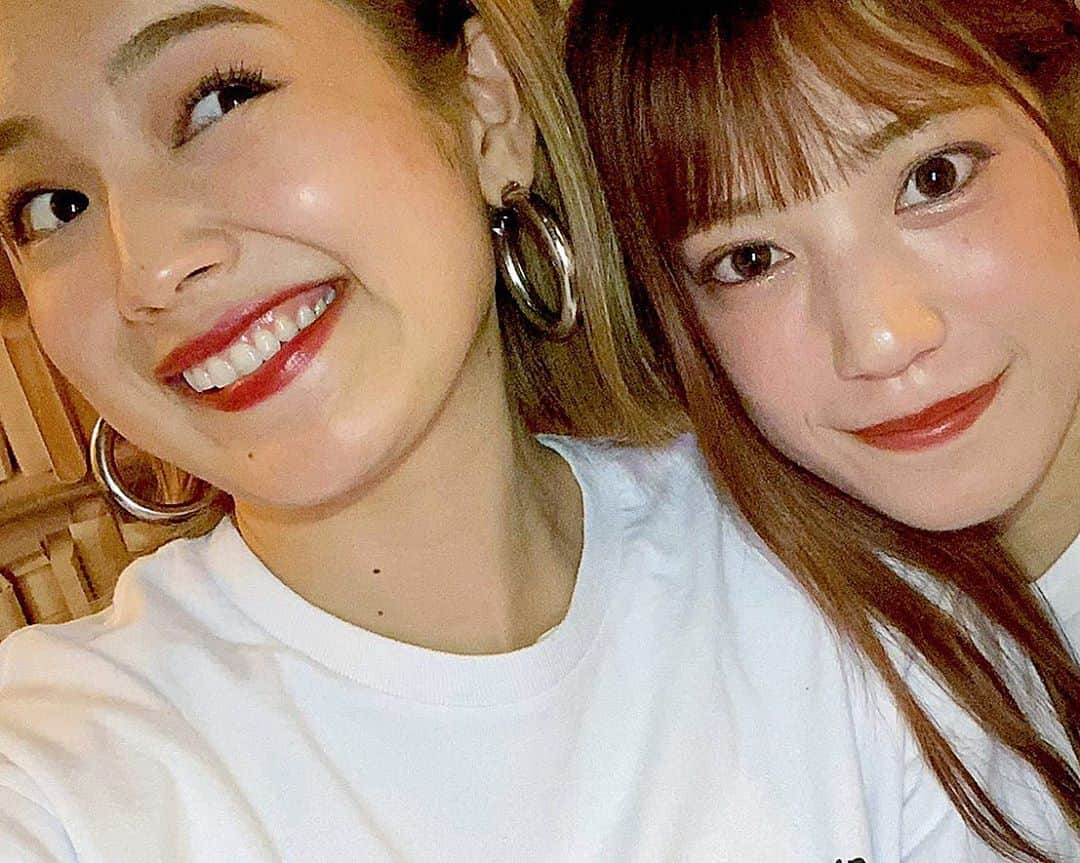 富久美玲のインスタグラム：「_ . モデル友達のぽちゃ🤞💕 とYouTubeコラボ▶️しました＼(^o^)／ . 第1回目ストッキング相撲対決です！ . ちゃんと最後まで見届けて頂けると 嬉しいです、、、😂😂w .」