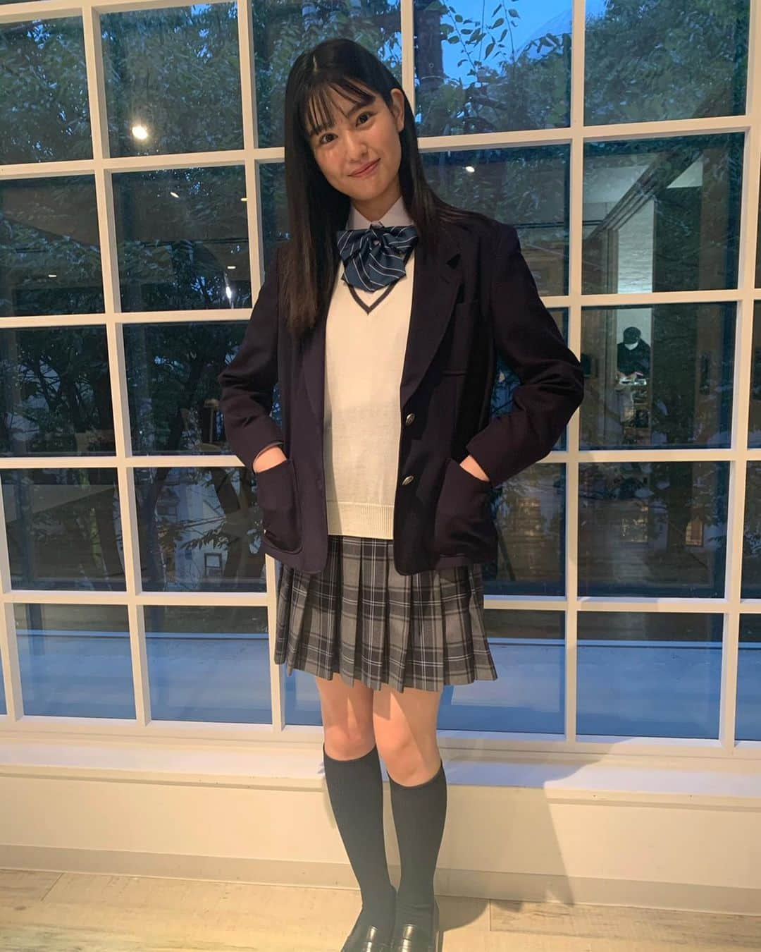 森青葉さんのインスタグラム写真 - (森青葉Instagram)「☺︎︎ 学生のみなさんを応援してます！ 学生生活楽しんでください^^ #マイナビ #マイナビ進学  #高校生」10月18日 21時49分 - aoba__mori_official