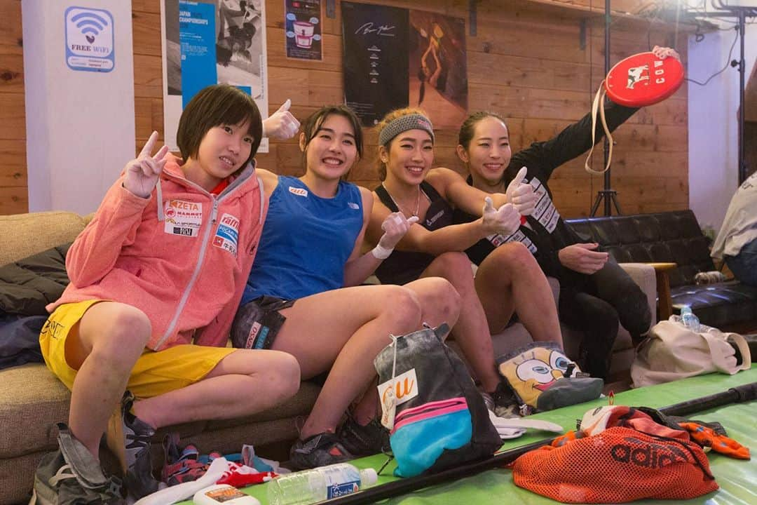 杉本怜さんのインスタグラム写真 - (杉本怜Instagram)「【The Boulder Battle】Women﻿ category ﻿ full of smile!! thank you to all of you!!﻿  photo by @quvminuneven  ﻿ #boulderbattle @boulderbattle #ボルダーバトル」10月18日 21時59分 - odenpyon