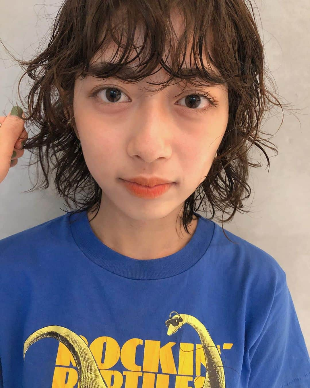 野々口祐子さんのインスタグラム写真 - (野々口祐子Instagram)「ウルフレイヤーに パーマ➰➰ バングもしっかりね➰ #ウルフヘア #パーマ #nono_hair #syan_tokyo」10月18日 22時22分 - yuko_nono