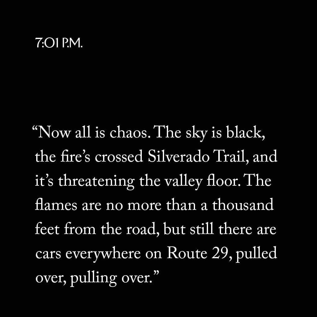 The New Yorkerさんのインスタグラム写真 - (The New YorkerInstagram)「“What are we doing here?” Dave Eggers asks, of life in California during the 2020 fire season. “When the air is red and the street lights are on at noon, we ask this question. When there are 23 major fires burning at once throughout California, and 17,000 firefighters battling them, we ask this question.” Tap the link in our bio to read his account of the Glass Fire, which grew to 65,000 acres before Cal Fire got it under control.」10月18日 23時30分 - newyorkermag