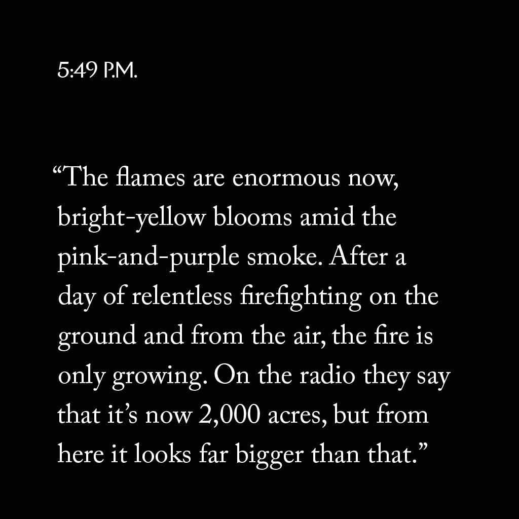 The New Yorkerさんのインスタグラム写真 - (The New YorkerInstagram)「“What are we doing here?” Dave Eggers asks, of life in California during the 2020 fire season. “When the air is red and the street lights are on at noon, we ask this question. When there are 23 major fires burning at once throughout California, and 17,000 firefighters battling them, we ask this question.” Tap the link in our bio to read his account of the Glass Fire, which grew to 65,000 acres before Cal Fire got it under control.」10月18日 23時30分 - newyorkermag