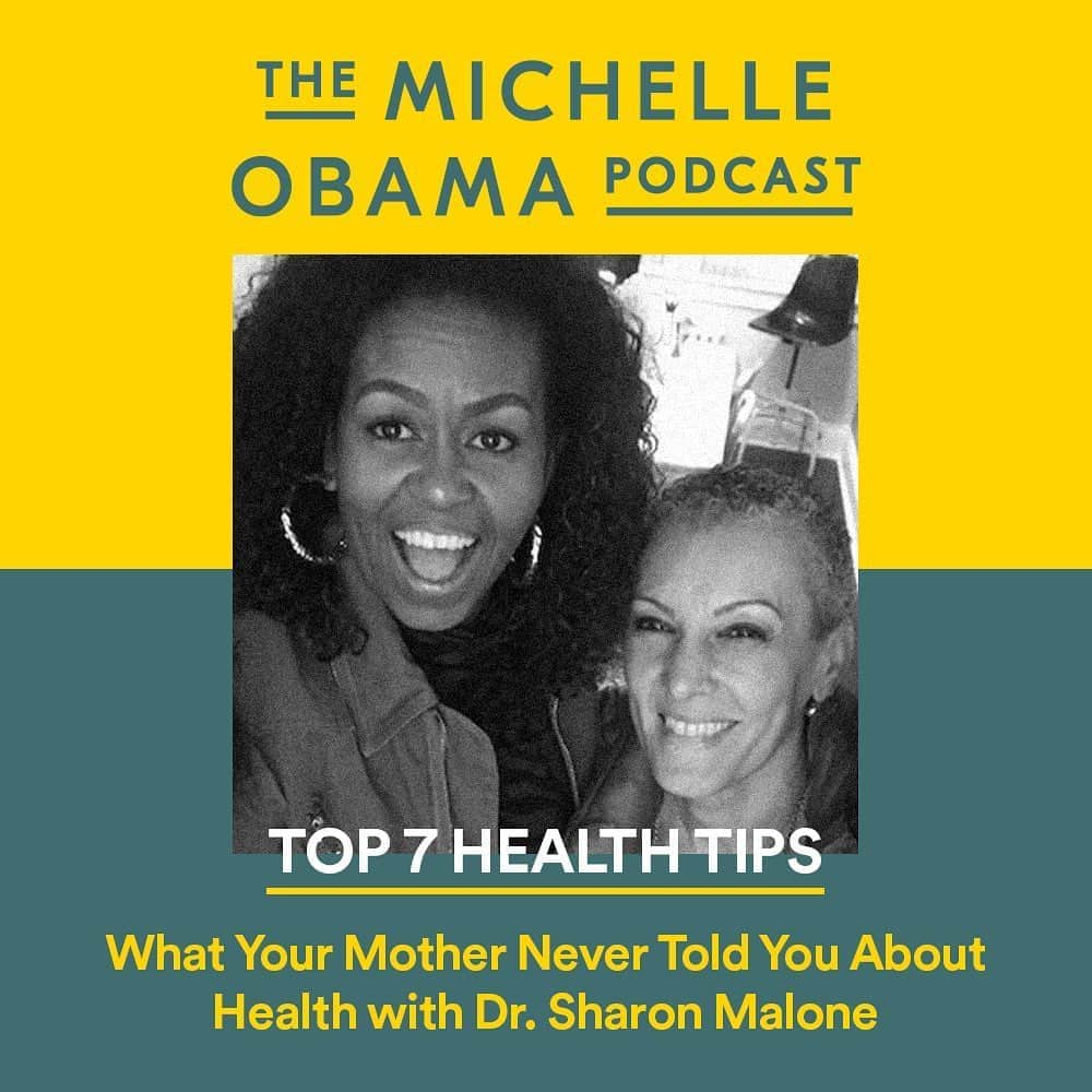 ミシェル・オバマさんのインスタグラム写真 - (ミシェル・オバマInstagram)「I wanted to share some helpful health tips from an earlier conversation that I had with my friend @smalonemd on The #MichelleObamaPodcast. In the midst of everything going on, I hope you’re still finding time to take care of yourself. Whether that’s unplugging for just a few minutes at home or going out for a socially-distanced walk around your neighborhood, a consistent wellness routine can keep you feeling grounded no matter what you're going through. I’ll be honest, it can be tough to keep that commitment to yourself, especially these last few months. But I've found that leaning on friends helps me stay motivated. We encourage each other to keep going with our routines. So, I’d love to hear from you. How have you been taking care of your physical and mental health during this time? #SelfCareSunday」10月19日 2時05分 - michelleobama