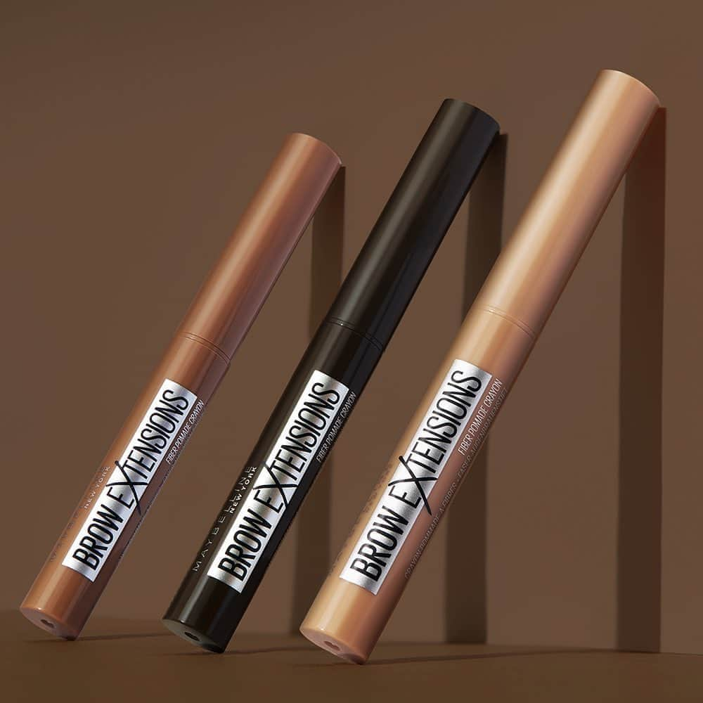 Maybelline New Yorkさんのインスタグラム写真 - (Maybelline New YorkInstagram)「Keep your brows looking full for less than $8 using our #browextensions pomade crayon! 😍 Available in 6 shades. Let us know in the comments if you've tried it!」10月19日 2時37分 - maybelline