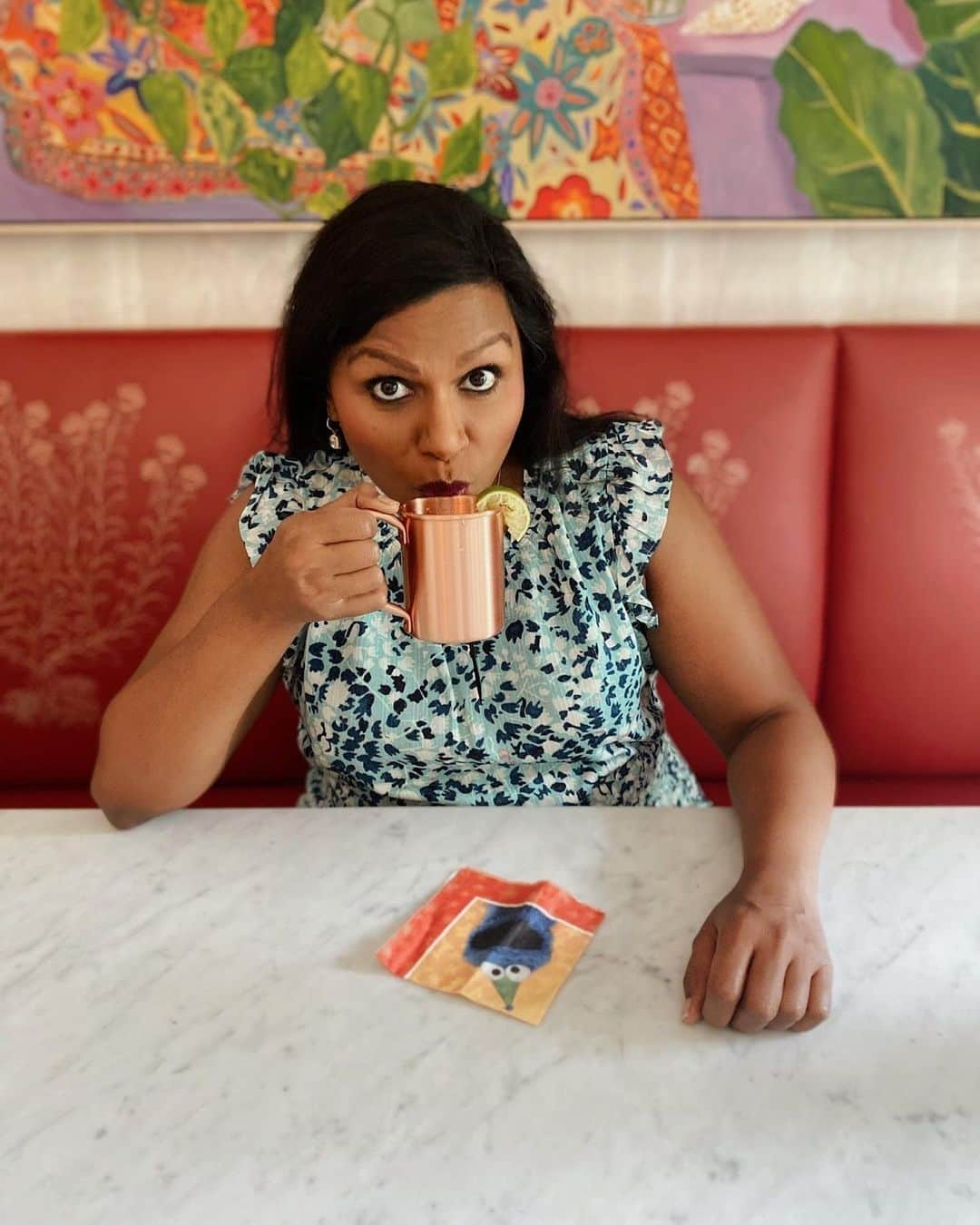 ミンディ・カリングさんのインスタグラム写真 - (ミンディ・カリングInstagram)「Preparing for whatever today has in store…」10月19日 2時50分 - mindykaling