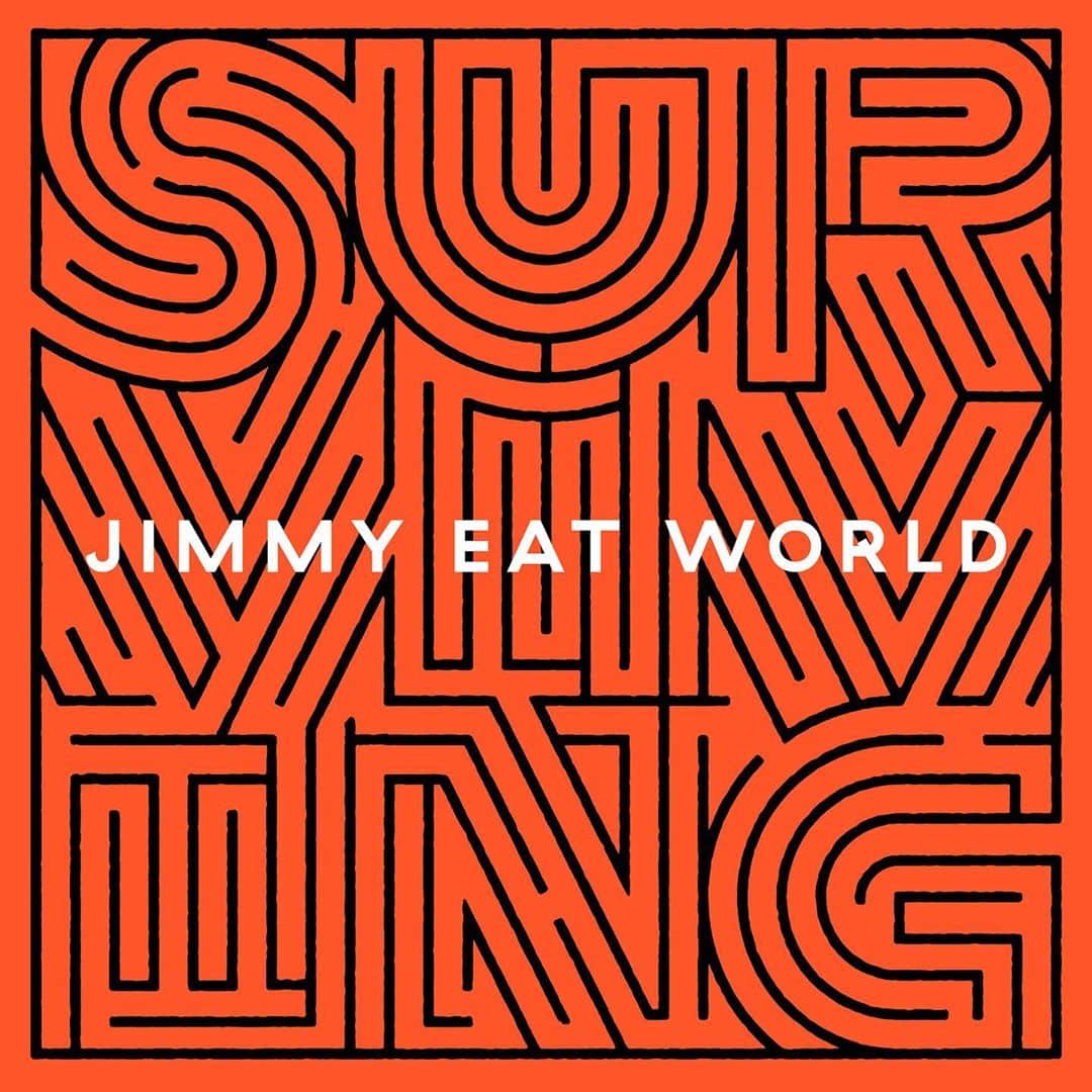 Jimmy Eat Worldのインスタグラム：「Happy (feels like 20th) anniversary to our tenth album, Surviving. Yes, we know it’s sort of an ironic title given all that’s happened since its release October 18 of 2019. 365 days in internet years seems like vintage status, but we feel this collection of songs hold up now more than ever. And we hope you’ve found something in them you can connect with.   Thank you for your continued support!   Keep your ears and eyes open as are working on some surprises... what’s your guess?!」