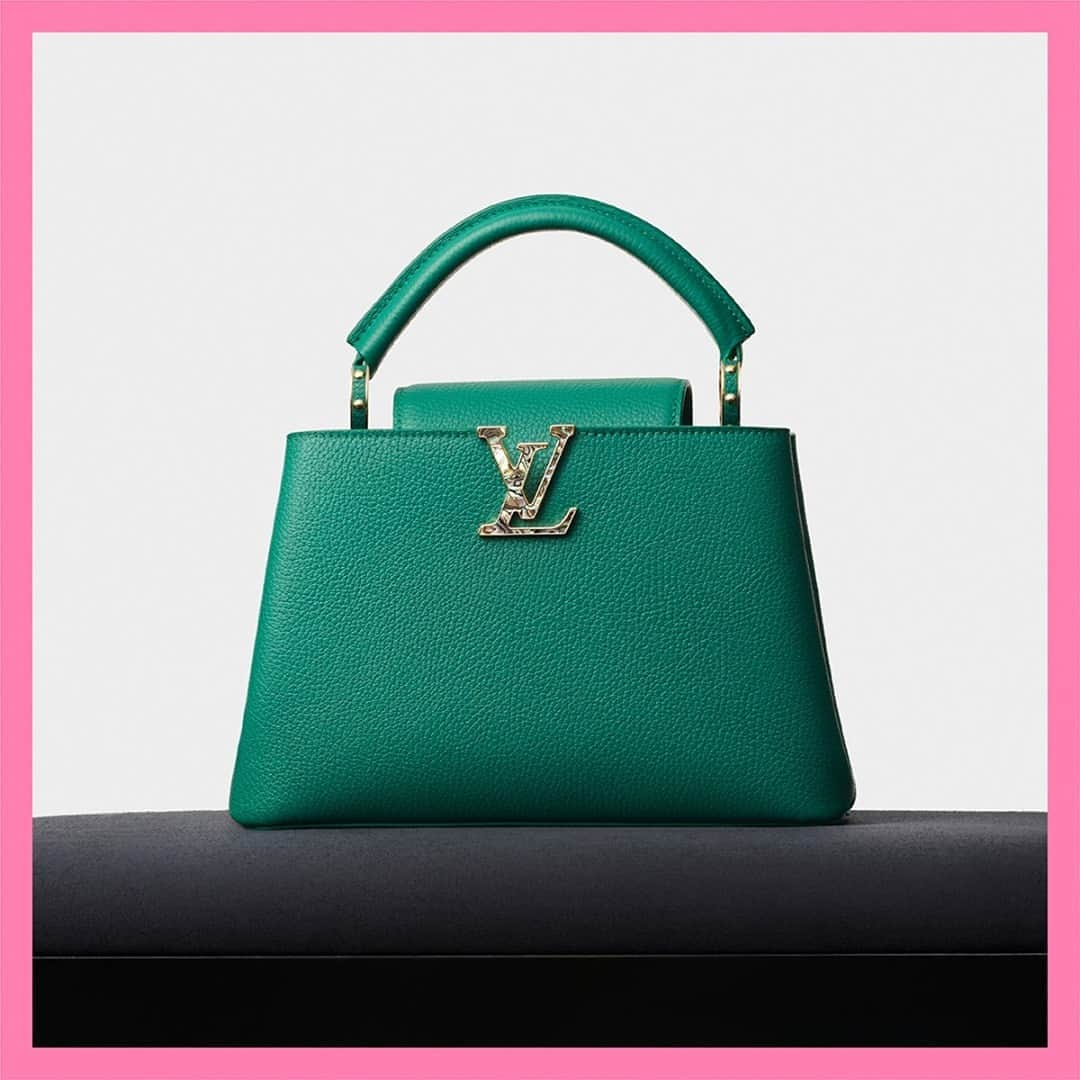 ルイ・ヴィトンさんのインスタグラム写真 - (ルイ・ヴィトンInstagram)「Precious tones. This fall, #LouisVuitton unveils new gemstone-inspired Capucines bags with previous stone detailing. See @NicolasGhesquiere’s #LVFW20 Campaign via link in bio.」10月19日 3時00分 - louisvuitton