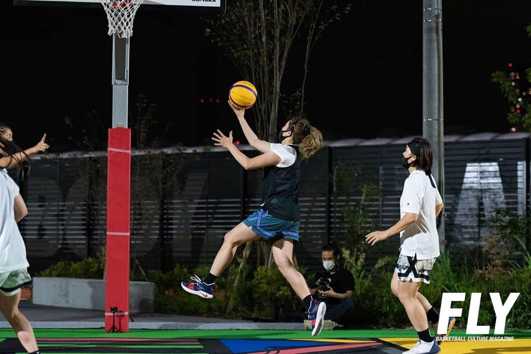 山田愛さんのインスタグラム写真 - (山田愛Instagram)「「Tokyo Sport Playground Sport×Art」 @fly.magazine  #basketball #nike #tokyo #sports #art #3x3 #japan」10月19日 14時29分 - aiyamada_