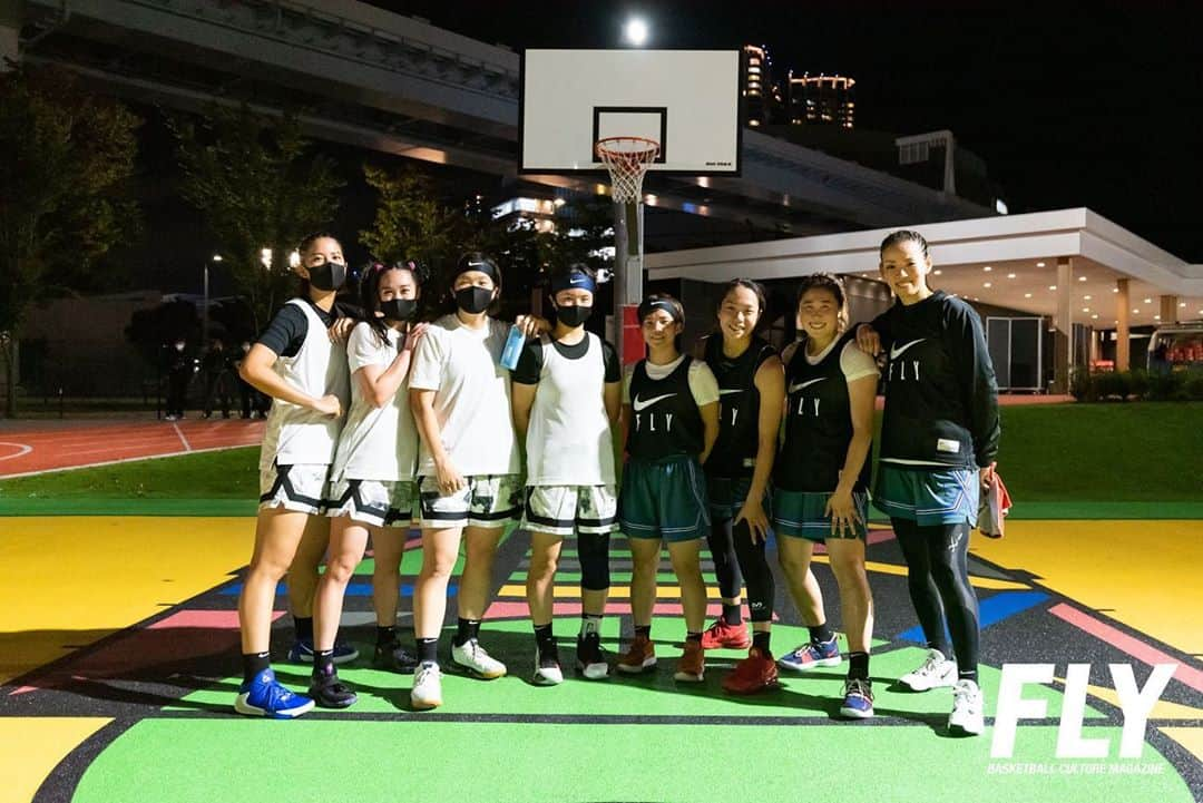 山田愛さんのインスタグラム写真 - (山田愛Instagram)「「Tokyo Sport Playground Sport×Art」 #teamblack 🖤 @fly.magazine  #basketball #nike #tokyo #sports #art #3x3」10月19日 14時30分 - aiyamada_