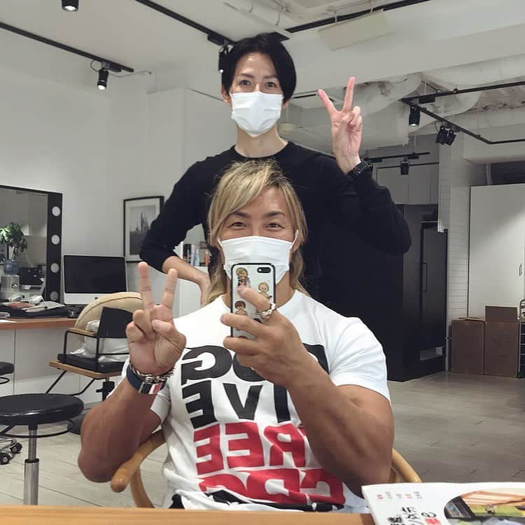 棚橋弘至さんのインスタグラム写真 - (棚橋弘至Instagram)「#g1climax30 #hairstyle まとめ①✂︎」10月19日 14時58分 - hiroshi_tanahashi