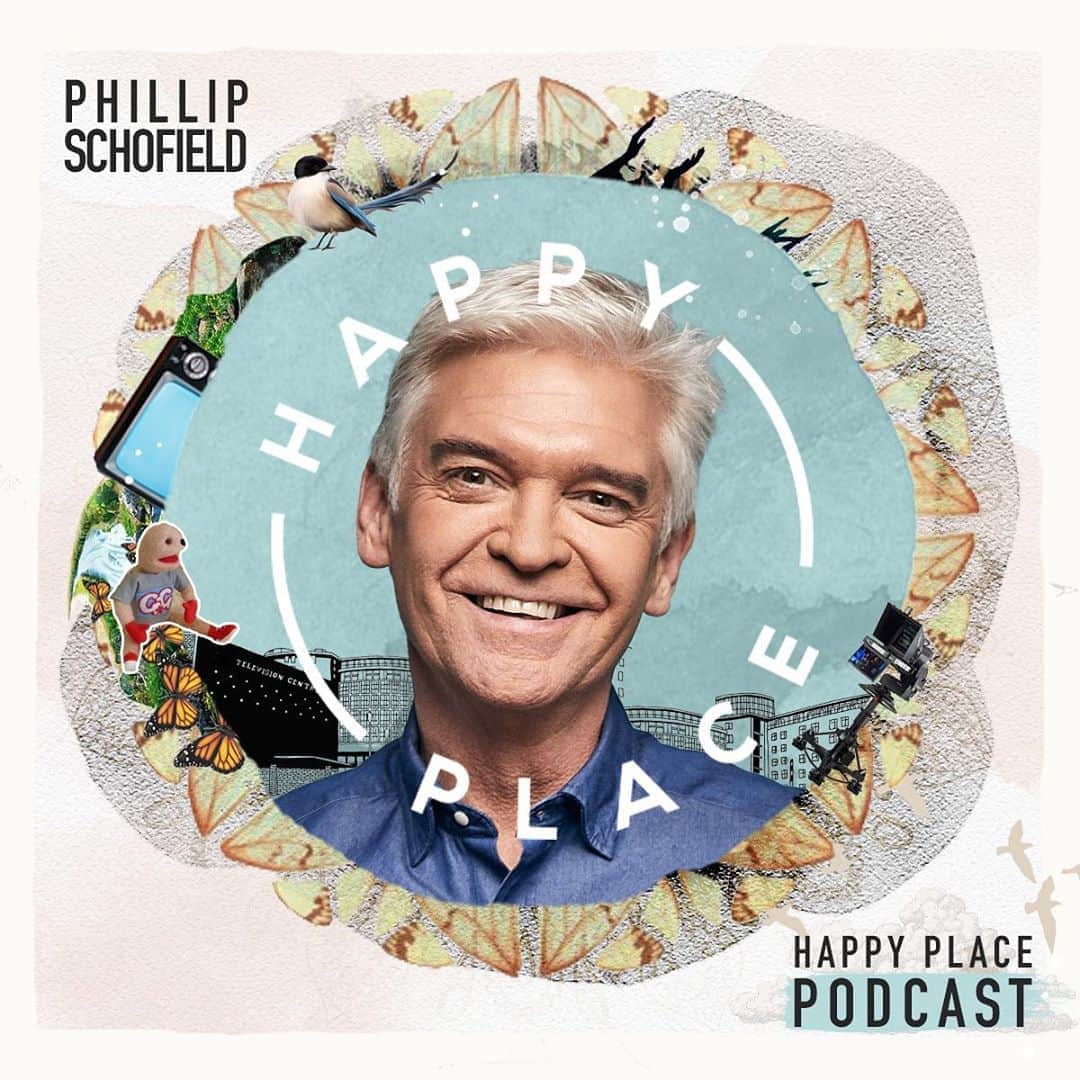 ファーン・コットンのインスタグラム：「A few weeks ago on a beautifully sunny day I cycled to my managements offices to meet @schofe  He had also chosen to cycle in to meet for our secret podcast recording of Happy Place. I’ve had to do most of series 8 on zoom due to the restrictions around travel and meeting in groups but this felt like a conversation that needed to be face to face.  In this episode Phillip talks fondly of his love of tv and radio growing up and how he manifested his dreams into reality.  He discusses painful mental loops that he experiences when trying to get to sleep as his brain overthinks and goes round in circles. He tenderly talks of the moment a shop keeper asked if he was O.K the day after he came out. And giggles through the surprise reaction his own mother had at his news.  It’s heartfelt, honest, raw and at times a very emotional conversation that I feel lucky to have been part of.  Thank you Phillip.  I hope you lovely lot enjoy this episode. Listen wherever you get your podcasts. #happyplace @happyplaceofficial ♥️」
