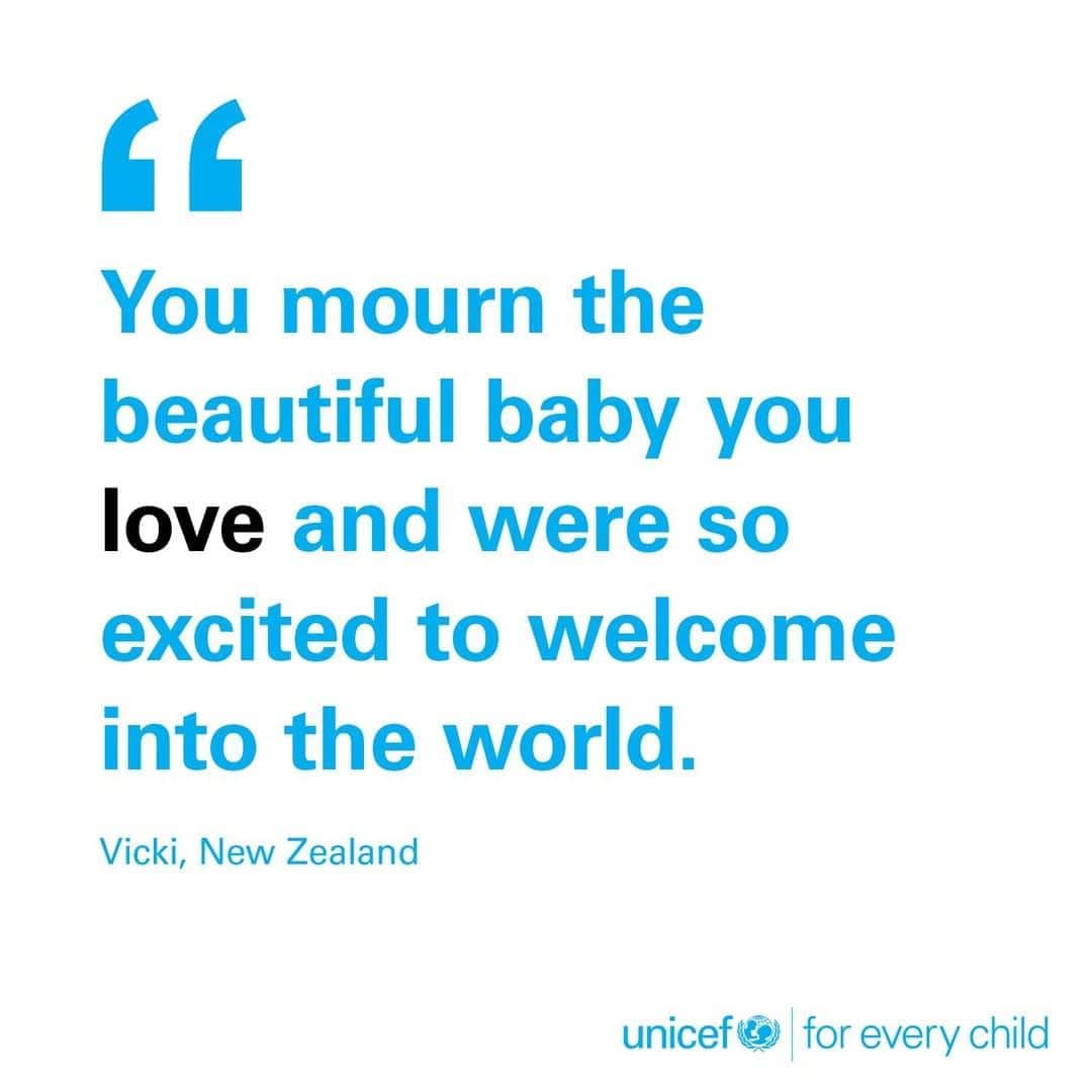 unicefさんのインスタグラム写真 - (unicefInstagram)「“The death of a baby shakes the very foundations of one's world. You mourn the beautiful baby you love and were so excited to welcome into the world; you juggle the enormity of grief and sadness with the everyday tasks of living; you try to make those around you understand the significance of this massive loss. Communities around the world need to provide compassionate and sustainable information and support to parents who experience this profound and unimaginable loss.” Vicki, New Zealand.」10月19日 7時10分 - unicef