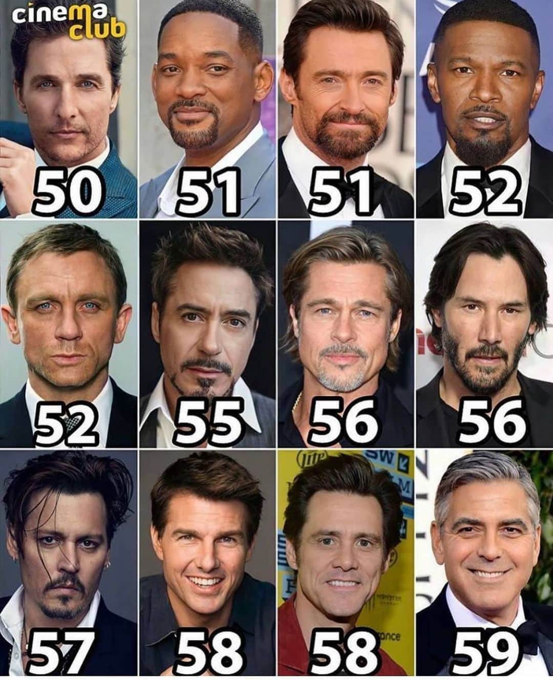 Style Fashion Luxuryのインスタグラム：「Looking good in their 50s 😍  Name your favourite & tag someone!」