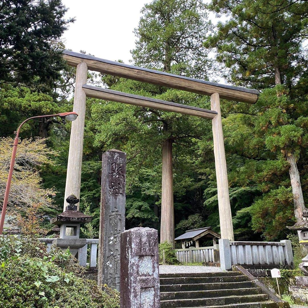 武藤乃子さんのインスタグラム写真 - (武藤乃子Instagram)「⛩ 前橋市三夜沢町の赤城神社。  看板の前を通りかかって「寄って行く？」と、Uターンしてお参りしましたが、後で調べたら、全国に何百とある赤城神社の総本山かも…との説がある場所の1つでした。驚いた！  境内に茂る古木の数々は、思わず声が出るほどで、圧巻でした。 気持ち良かった！  #赤城神社 #三夜沢赤城神社  #神社巡り #群馬県  #前橋市」10月19日 9時30分 - muto_noriko.11