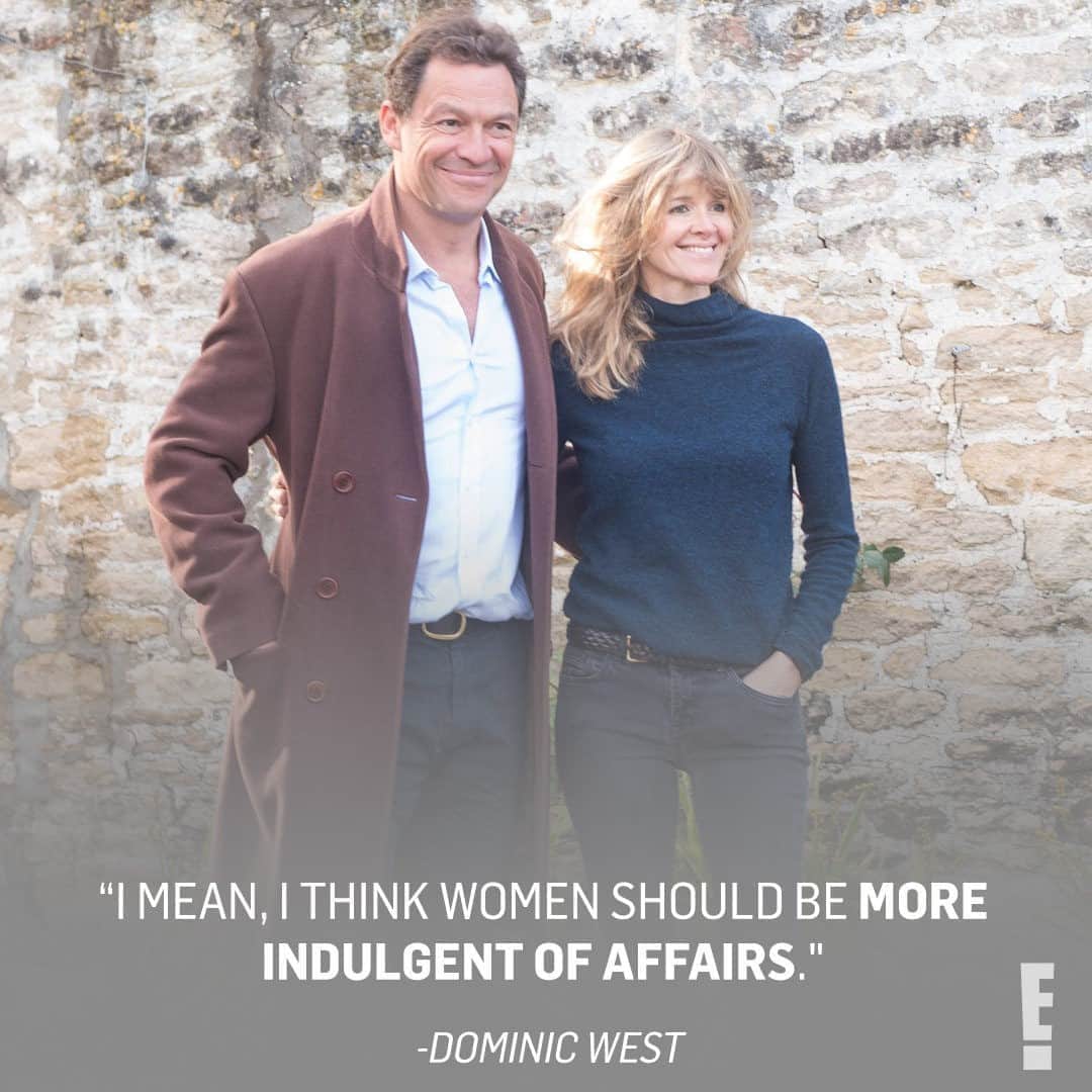 E! Onlineさんのインスタグラム写真 - (E! OnlineInstagram)「IKYMI: Dominic West and his wife of 10 years let the world know that their marriage is strong after photos of him kissing Lily James surfaced. It just so happens Dominic has had a lot to say on the subject of cheating, and it's all at the link in bio. (📷: MEGA)」10月19日 10時00分 - enews