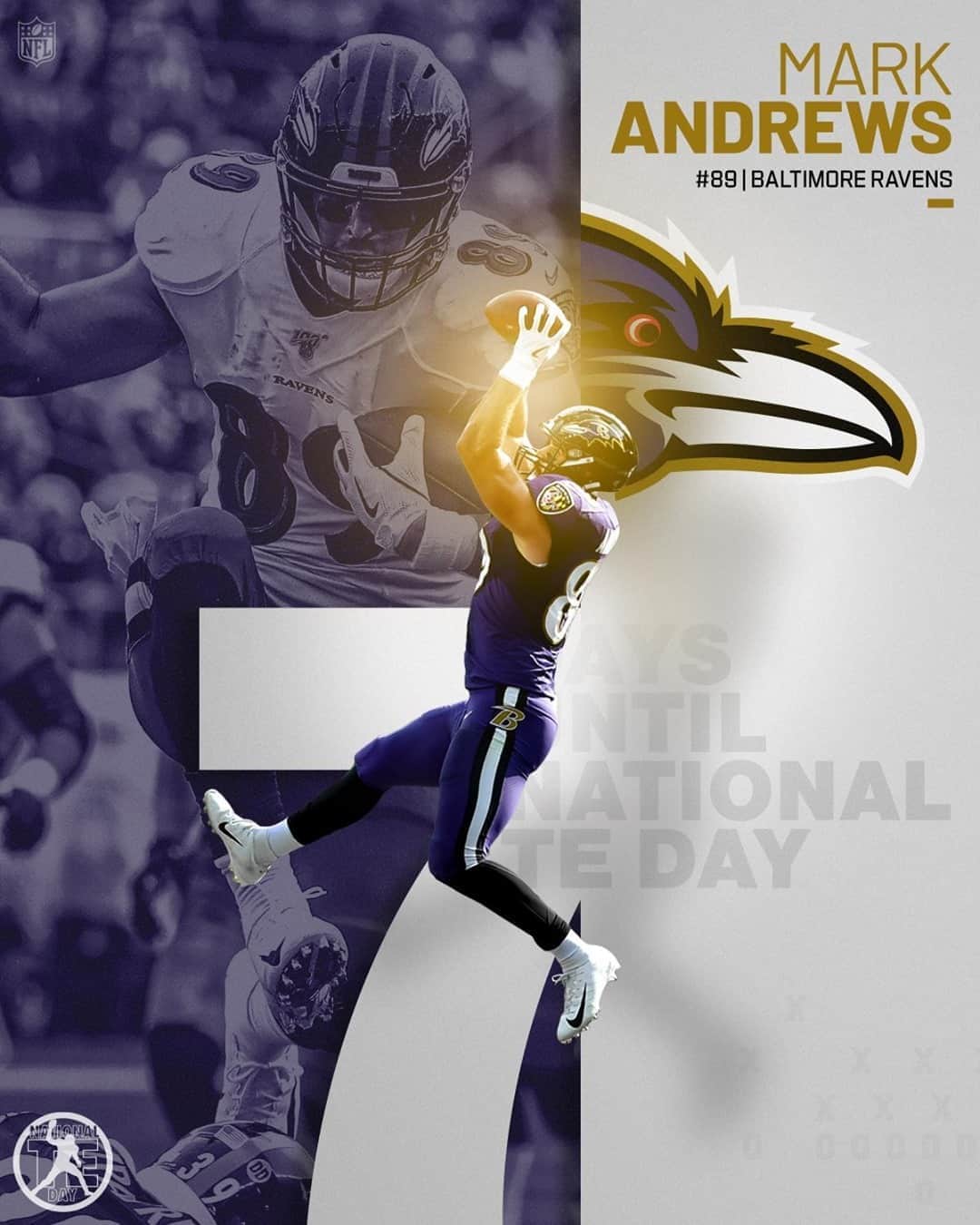 NFLさんのインスタグラム写真 - (NFLInstagram)「Next Sunday...we celebrate the TE position. 🙌 #NationalTightEndsDay」10月19日 12時54分 - nfl