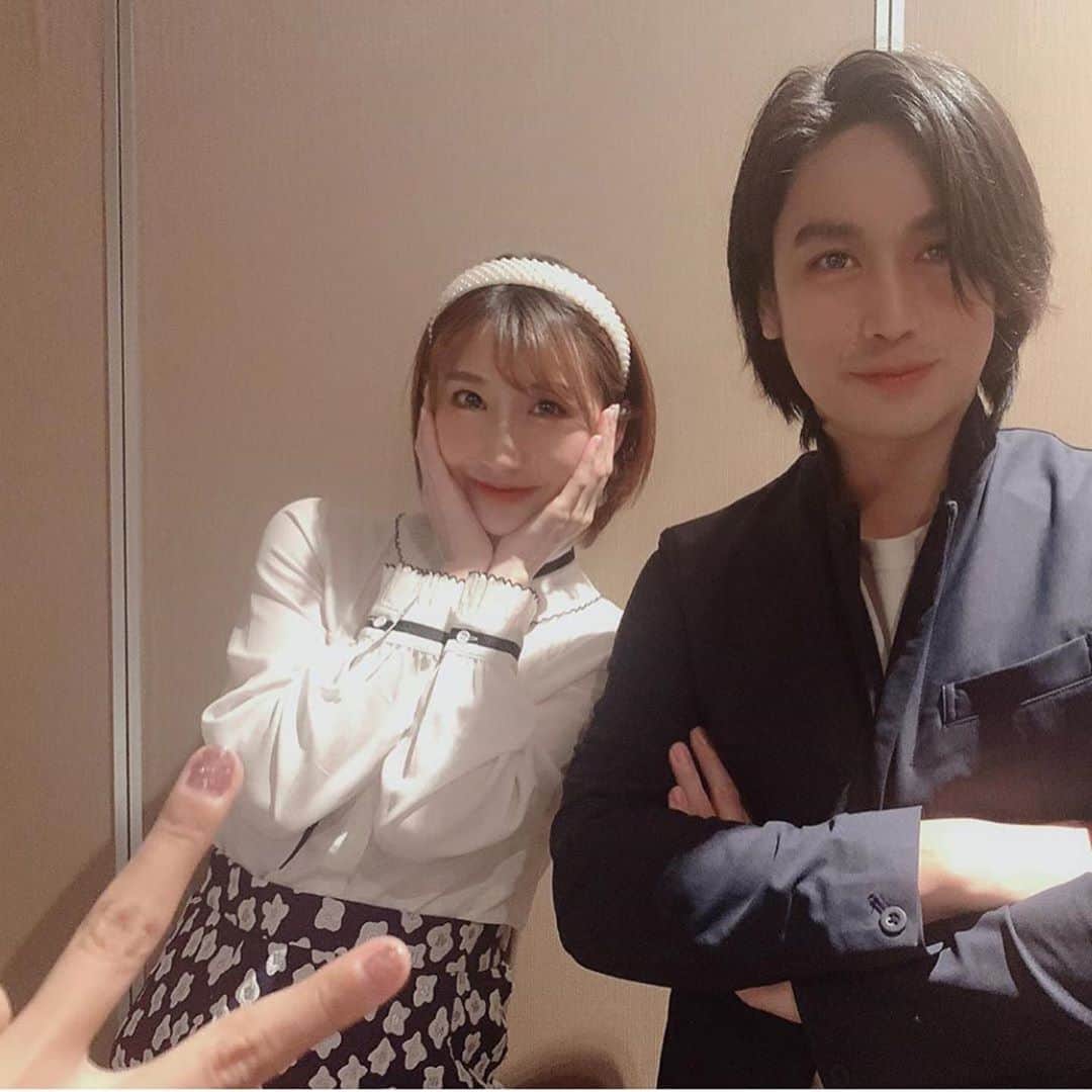 misoNosukeさんのインスタグラム写真 - (misoNosukeInstagram)「. . 小原春香ちゃんとは 2日連続で食事したんだけど（笑） 癒されました… サキモンも相変わらず最高でした！ . ↓ . #Repost @koharaharuka with @make_repost . 大好きなmisonoちゃんのお誕生日会❤︎ 面白いんだもん 笑って笑って パワー頂きました☺︎ . 幾つになってもパワフルで かっこよくて可愛くて〜 魅力的すぎる❤︎ そして人として大尊敬です❤︎ . トーク面白すぎて バラエティー番組を見てる気分になるほどの トーク力に脱帽する❤︎ この一年も素敵な素敵な年でありますように💋 . ひろみ〜こと崎本大海さん イケメンすぎて頭良すぎて 考えてることすごいよ！ 勉強家で大尊敬☺︎ . お二方は大先輩なのですが 舞台ライフパスファインダーで 出逢ってから可愛がってくださるの 幸せです❤️ . @hiromi.s0823 . . #misono #崎本大海  #小原春香 #happybirthday  #LOVE #お祝い」10月19日 13時25分 - misono_koda_official
