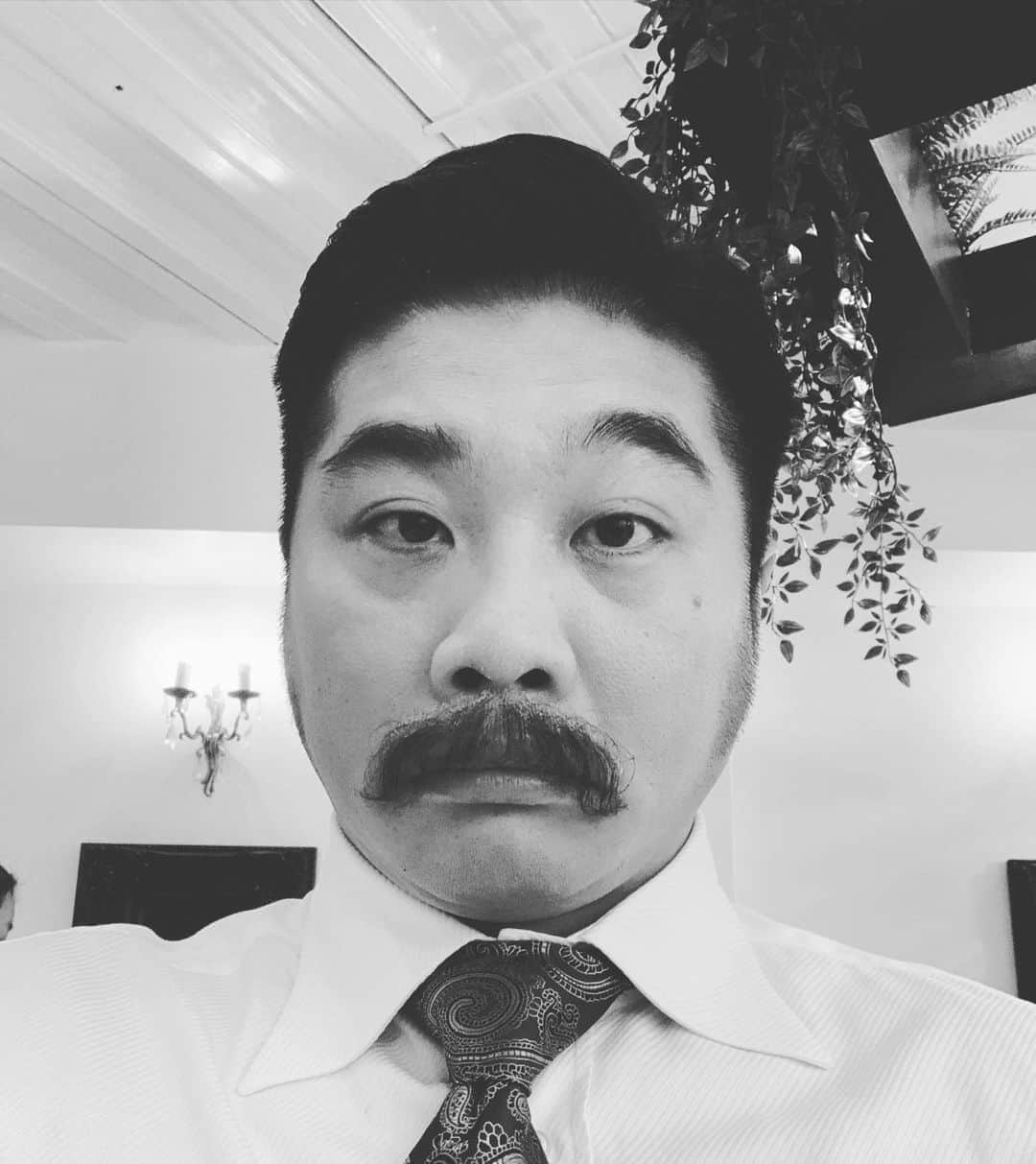松尾諭のインスタグラム：「太めの漱石。」